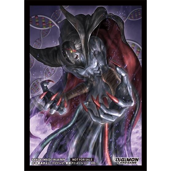 Image for Digimon Card Game Official Sleeves - Apocalymon (Sinister Order Box Topper) (5-pack) - Card Sleeves