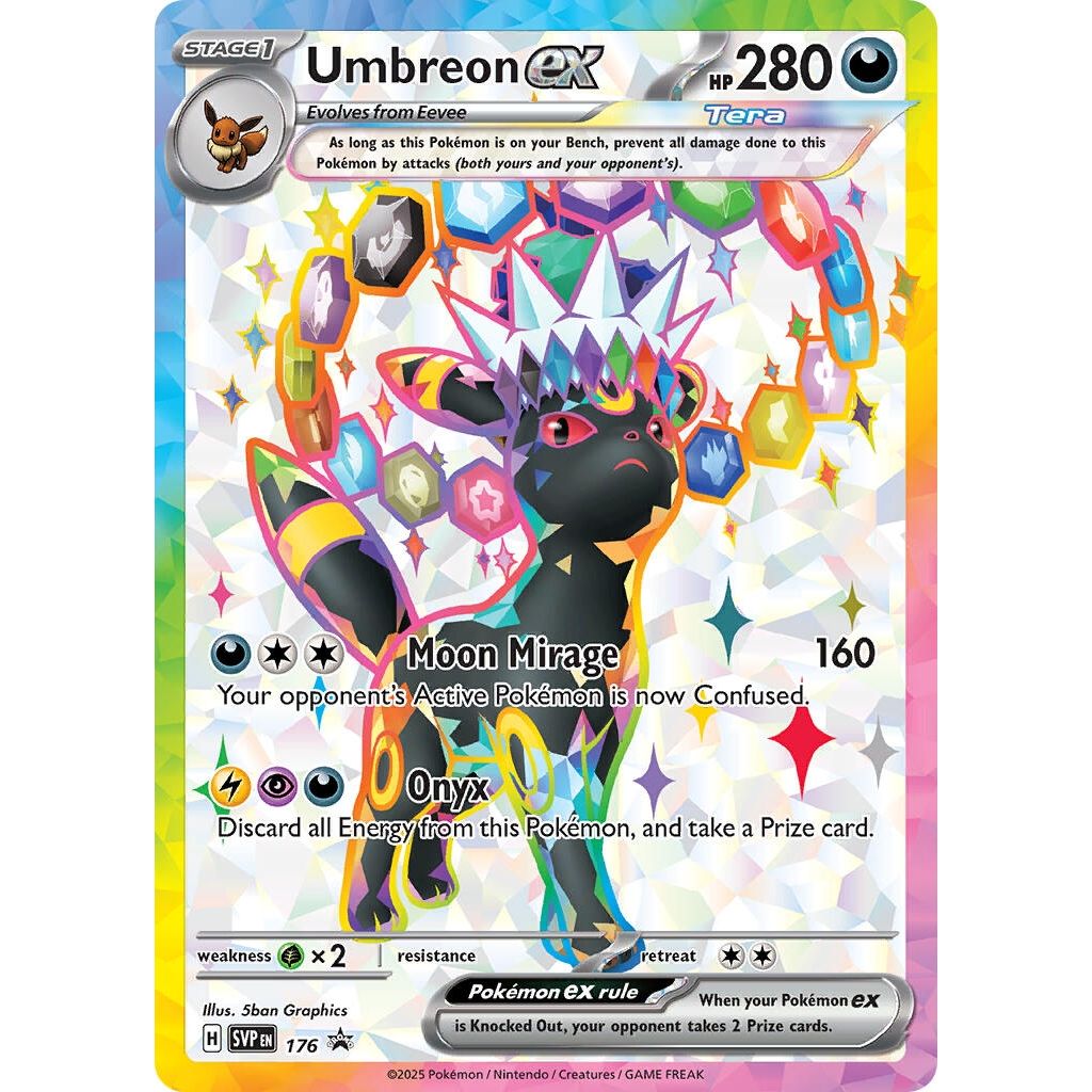 Image for Umbreon ex - 176 (SVP 176) (SWSD) - Pokemon