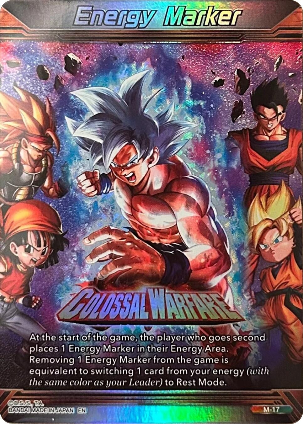 Image for Energy Marker - Colossal Warfare (M-17) (Silver) (M-17) (BT28) - Dragon Ball Super: Masters