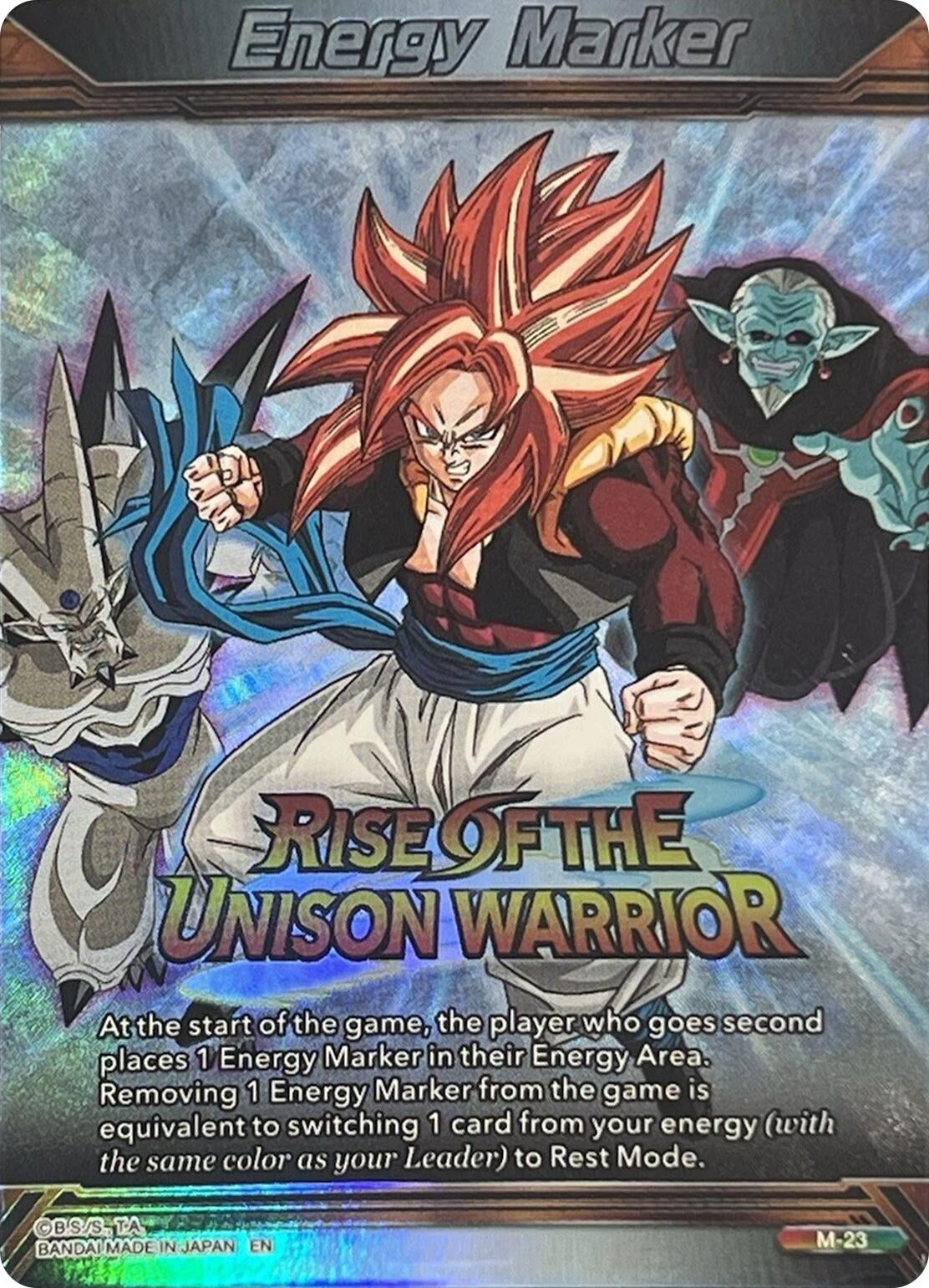 Image for Energy Marker - Rise of the Unison Warrior (M-23) (Silver) (M-23) (BT28) - Dragon Ball Super: Masters