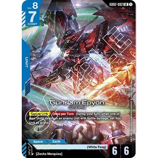 Image for Gundam Epyon (GD02-002) (GD02) - Gundam Card Game