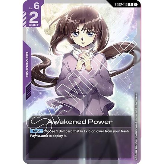 Image for Awakened Power (GD02-110) (GD02) - Gundam Card Game