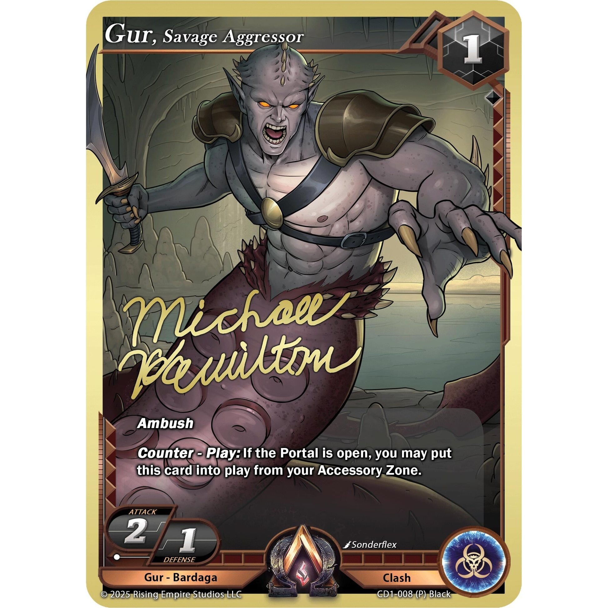 Image for Gur, Savage Aggressor (CD1-008) (CD1) - Alpha Clash