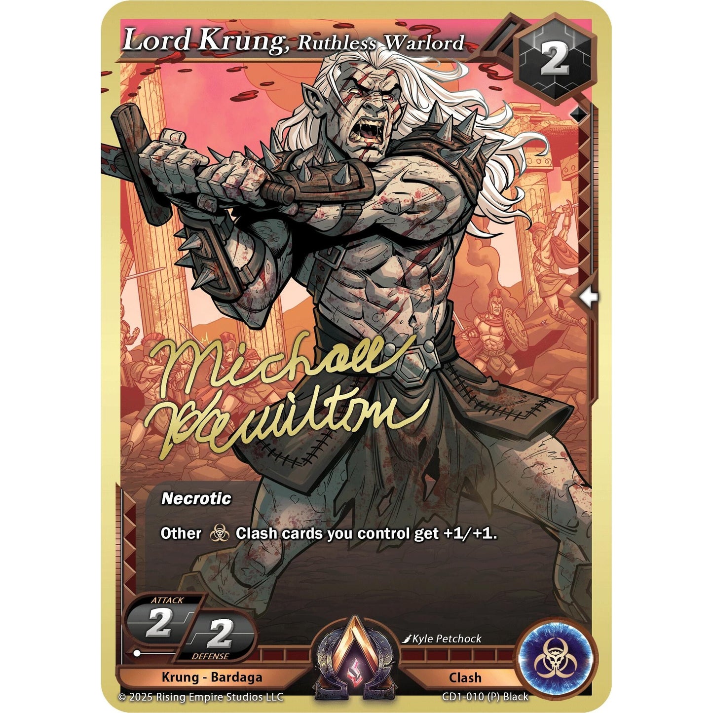 Image for Lord Krung, Ruthless Warlord (CD1-010) (CD1) - Alpha Clash