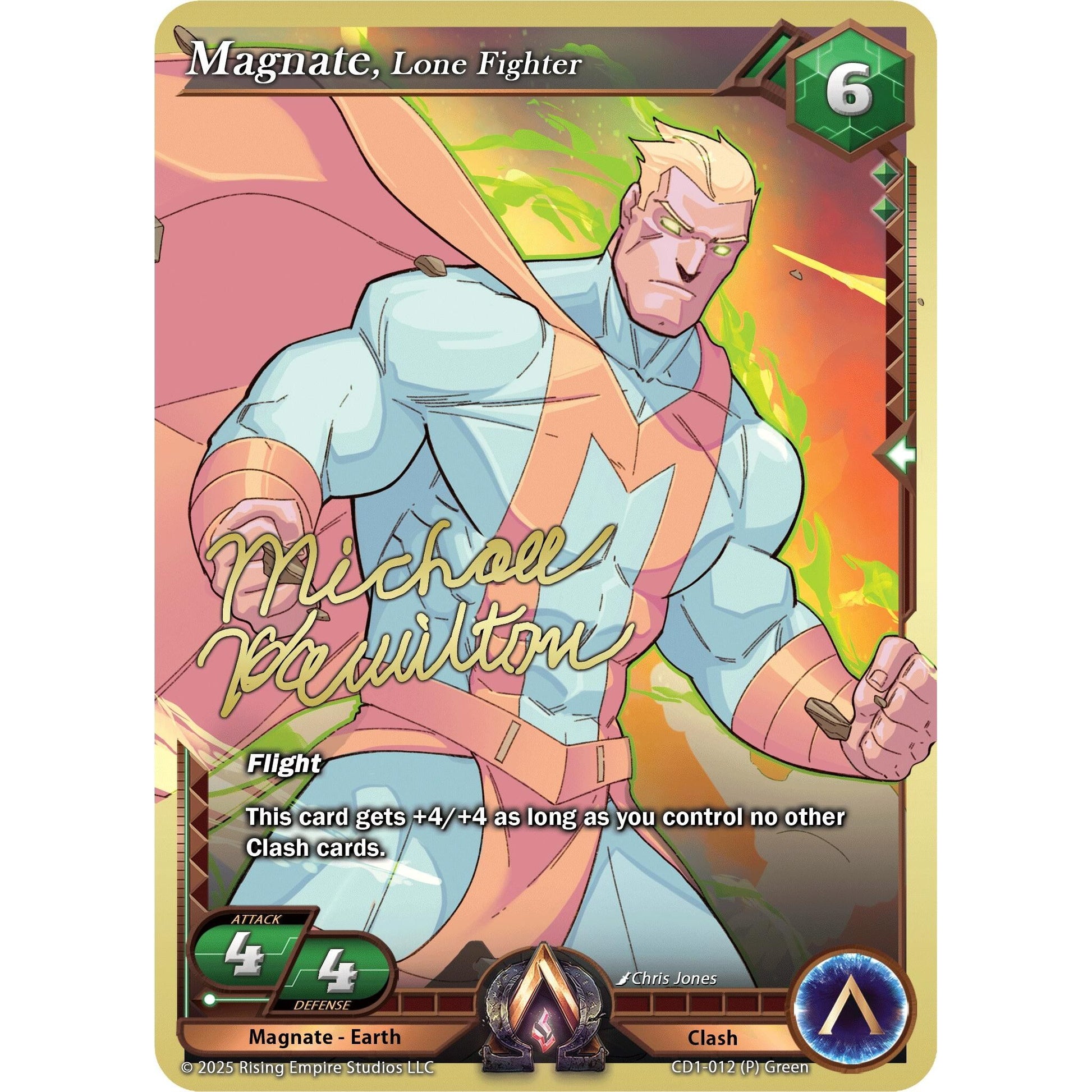 Image for Magnate, Lone Fighter (CD1-012) (CD1) - Alpha Clash