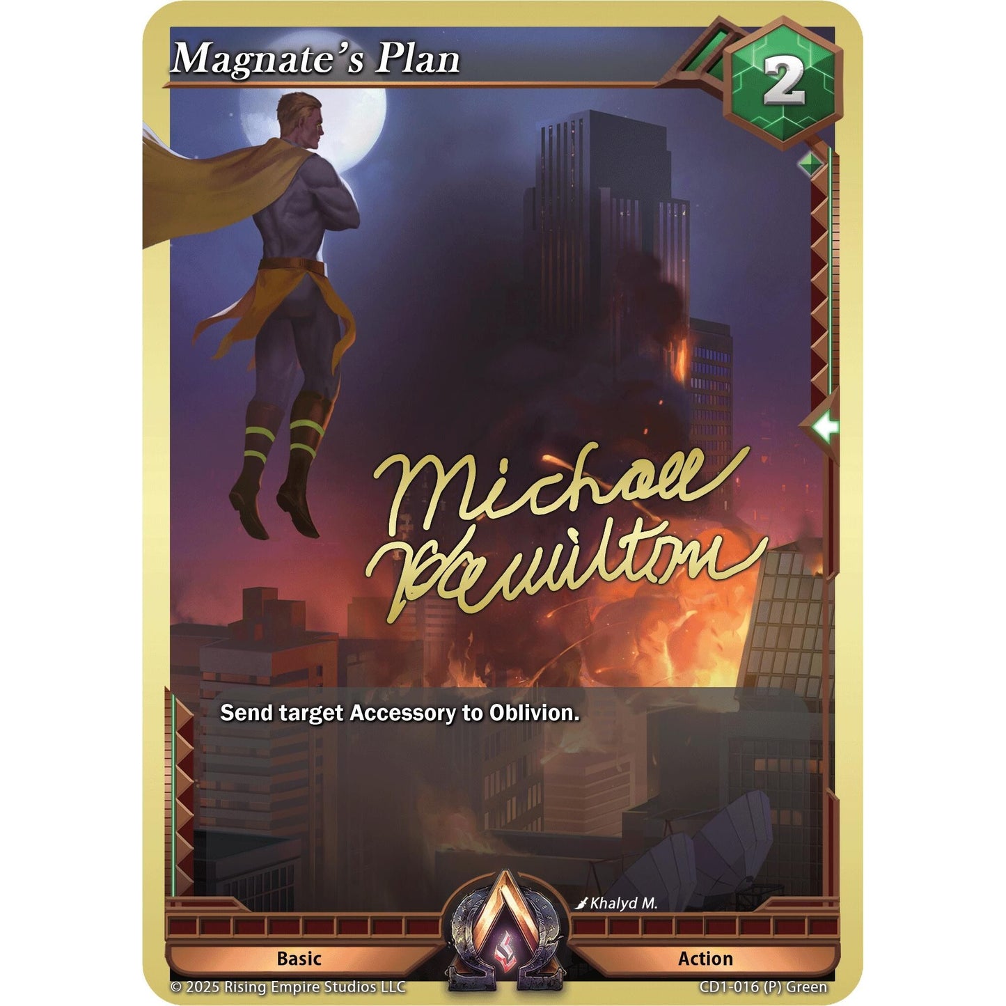 Image for Magnate's Plan (CD1-016) (CD1) - Alpha Clash