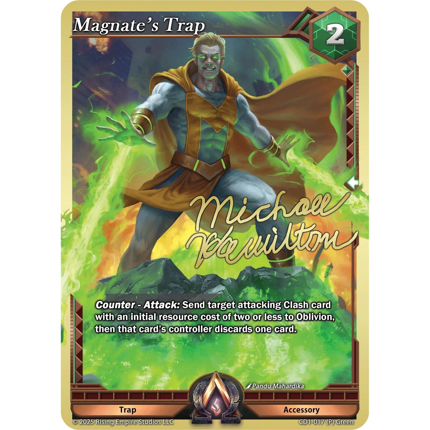 Image for Magnate's Trap (CD1-017) (CD1) - Alpha Clash