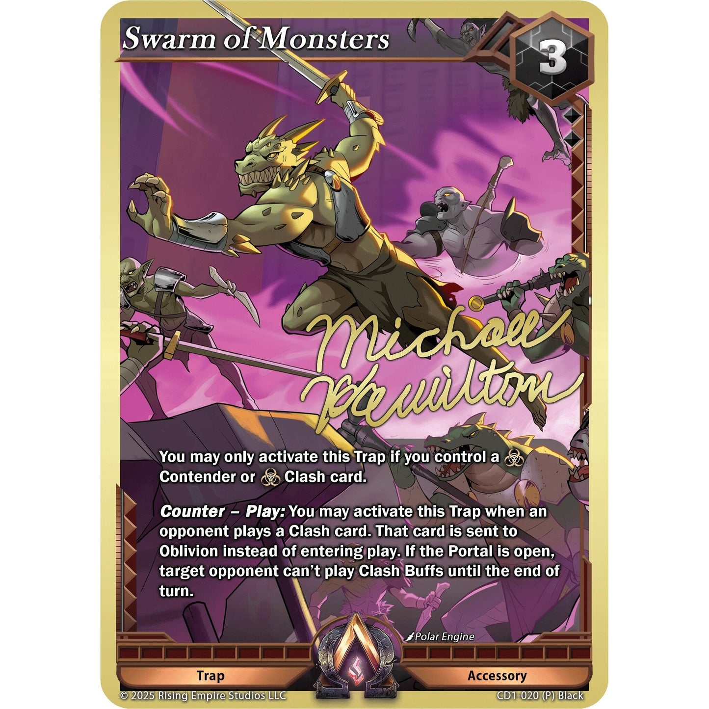 Image for Swarm of Monsters (CD1-020) (CD1) - Alpha Clash