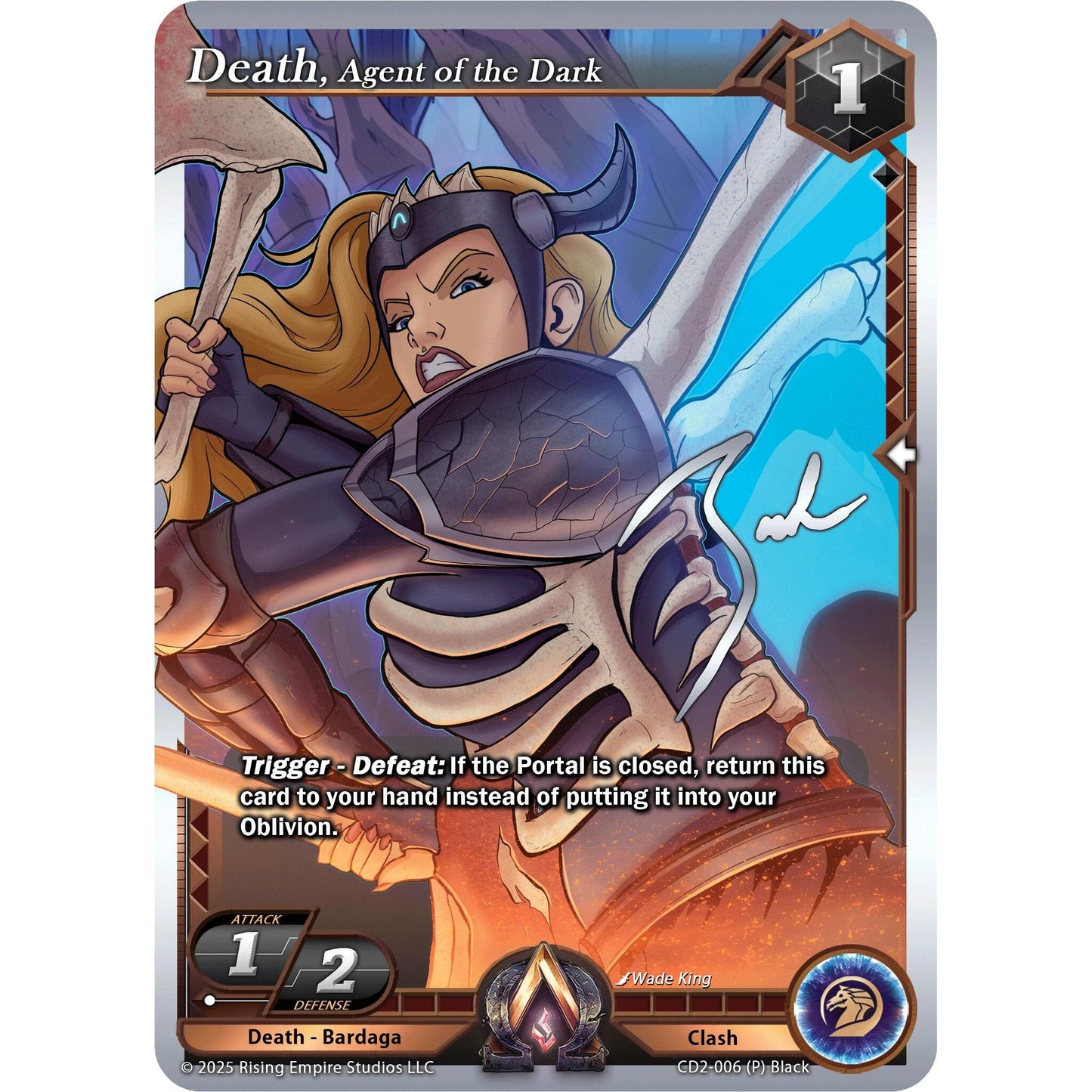 Image for Death, Agent of the Dark (CD2-006) (CD2) - Alpha Clash