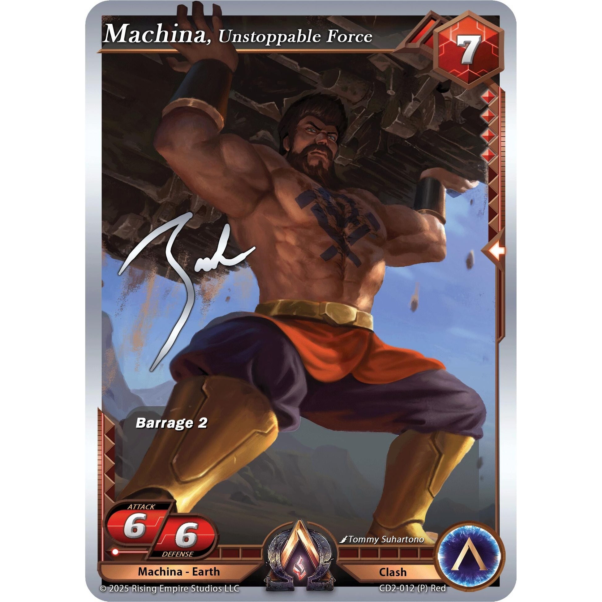Image for Machina, Unstoppable Force (CD2-012) (CD2) - Alpha Clash