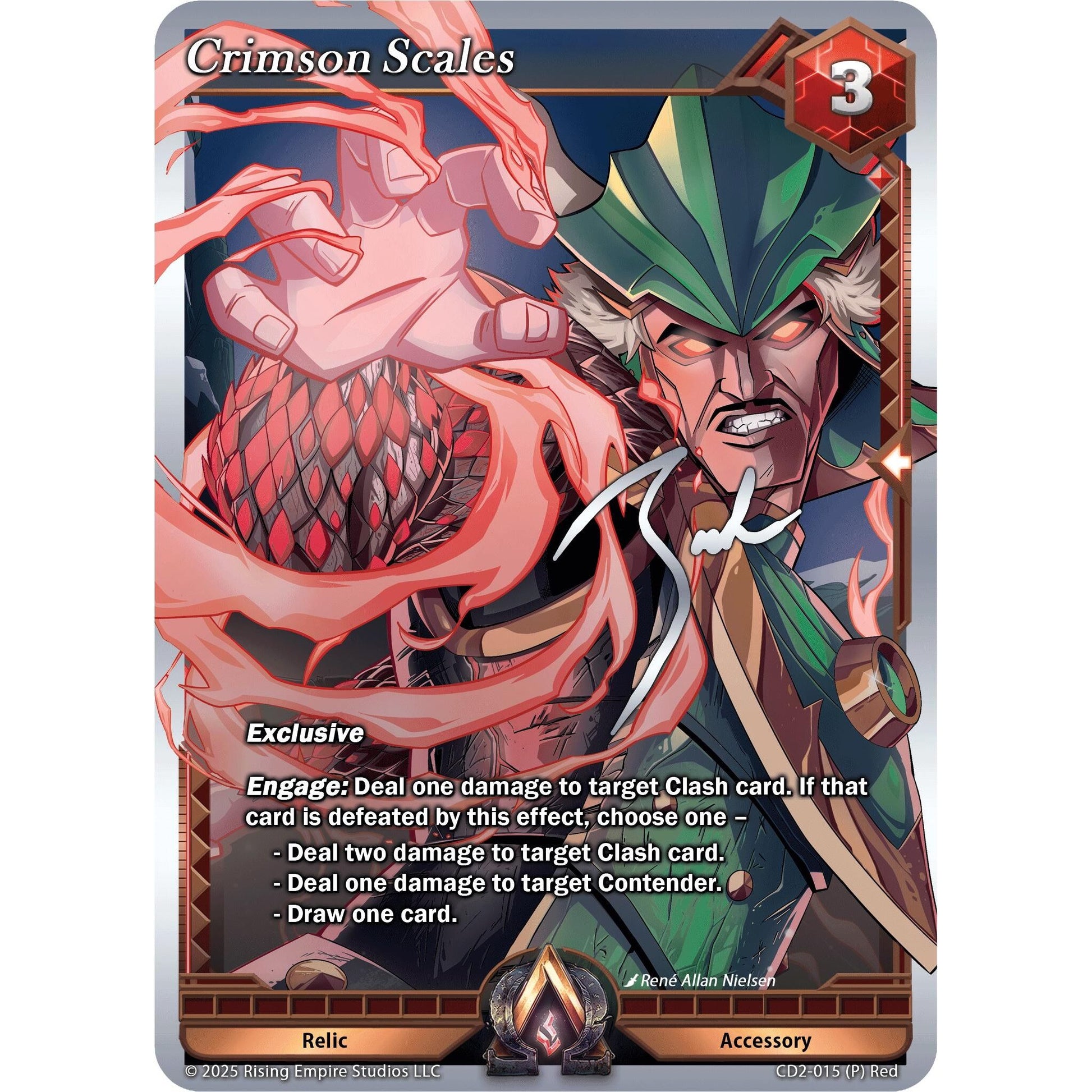 Image for Crimson Scales (CD2-015) (CD2) - Alpha Clash