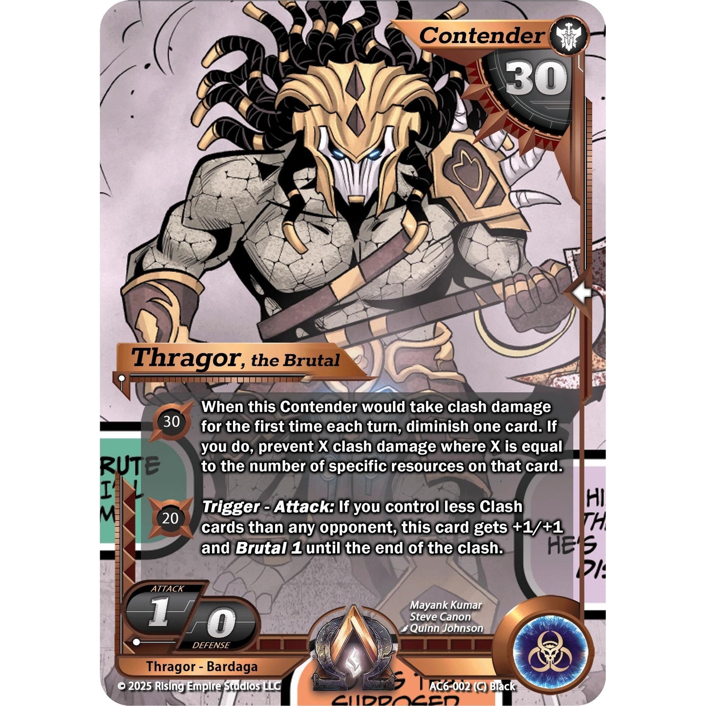 Image for Thragor, the Brutal (AC6-002) (AC06) - Alpha Clash