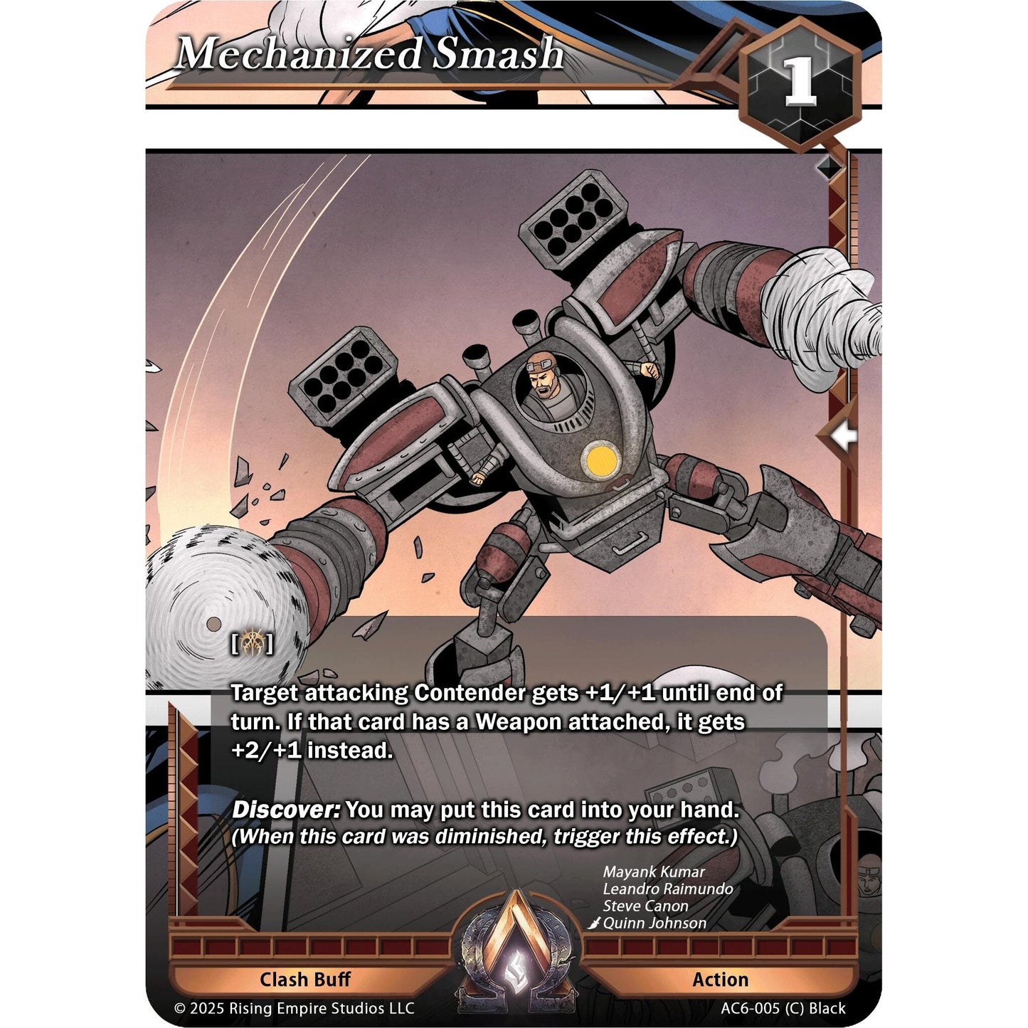 Image for Mechanized Smash (AC6-005) (AC06) - Alpha Clash