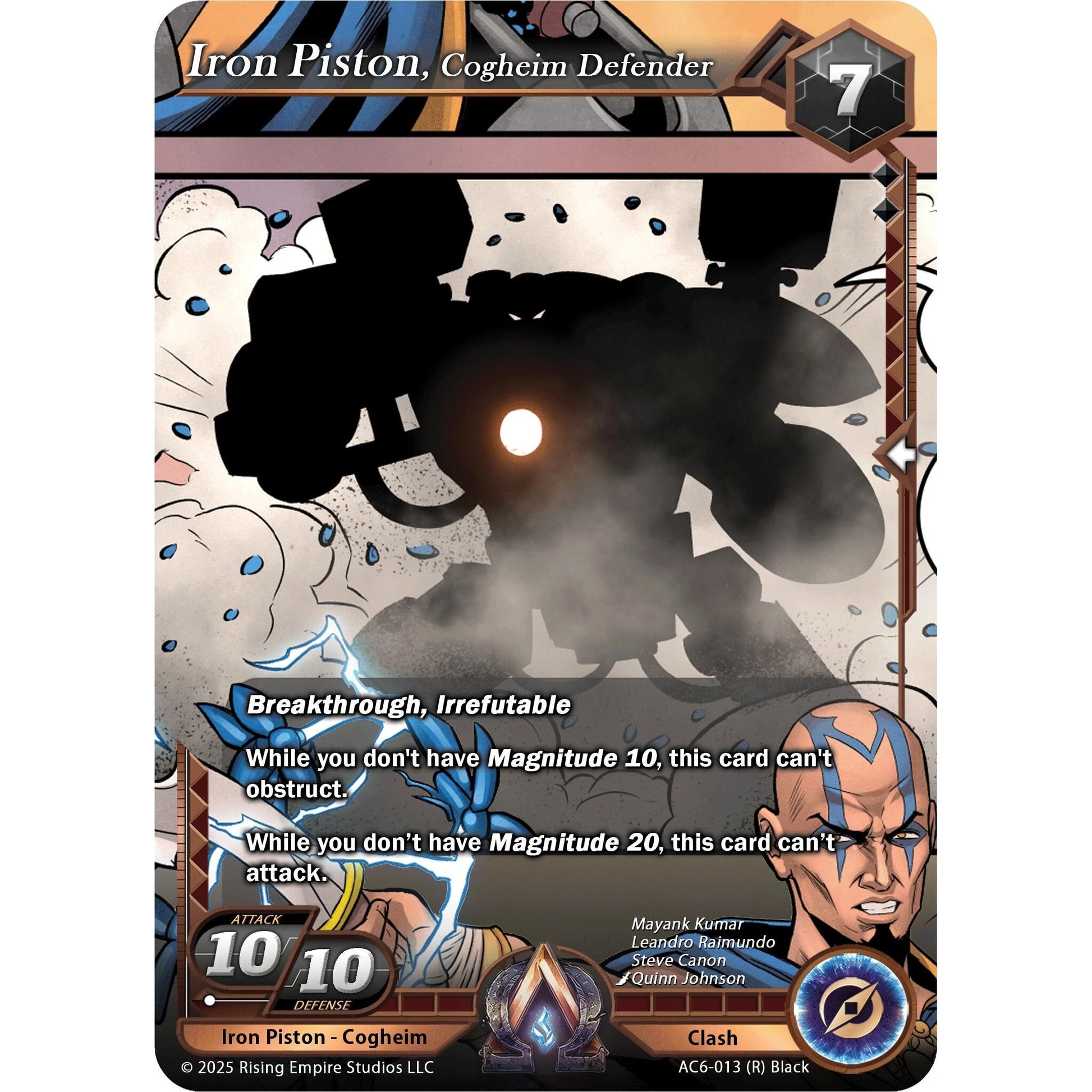 Image for Iron Piston, Cogheim Defender (AC6-013) (AC06) - Alpha Clash