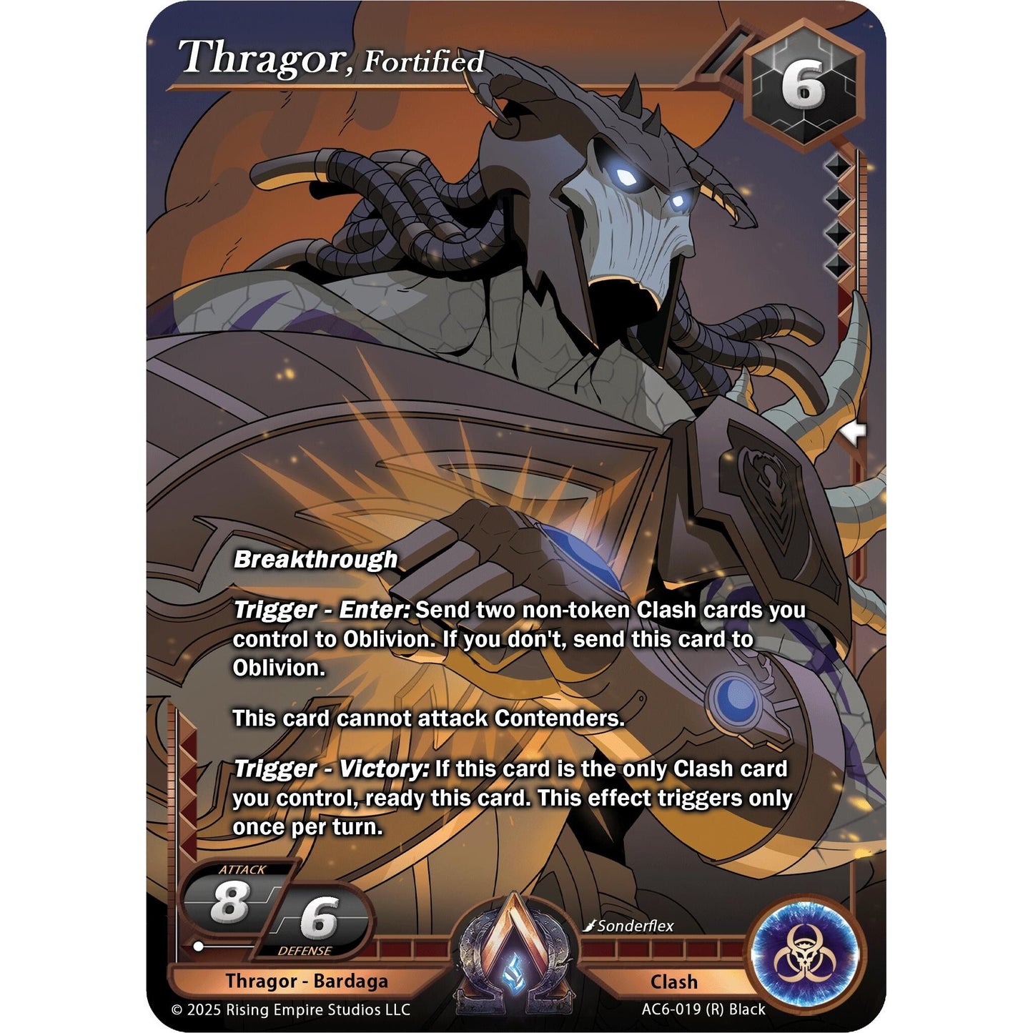 Image for Thragor, Fortified (AC6-019) (AC06) - Alpha Clash