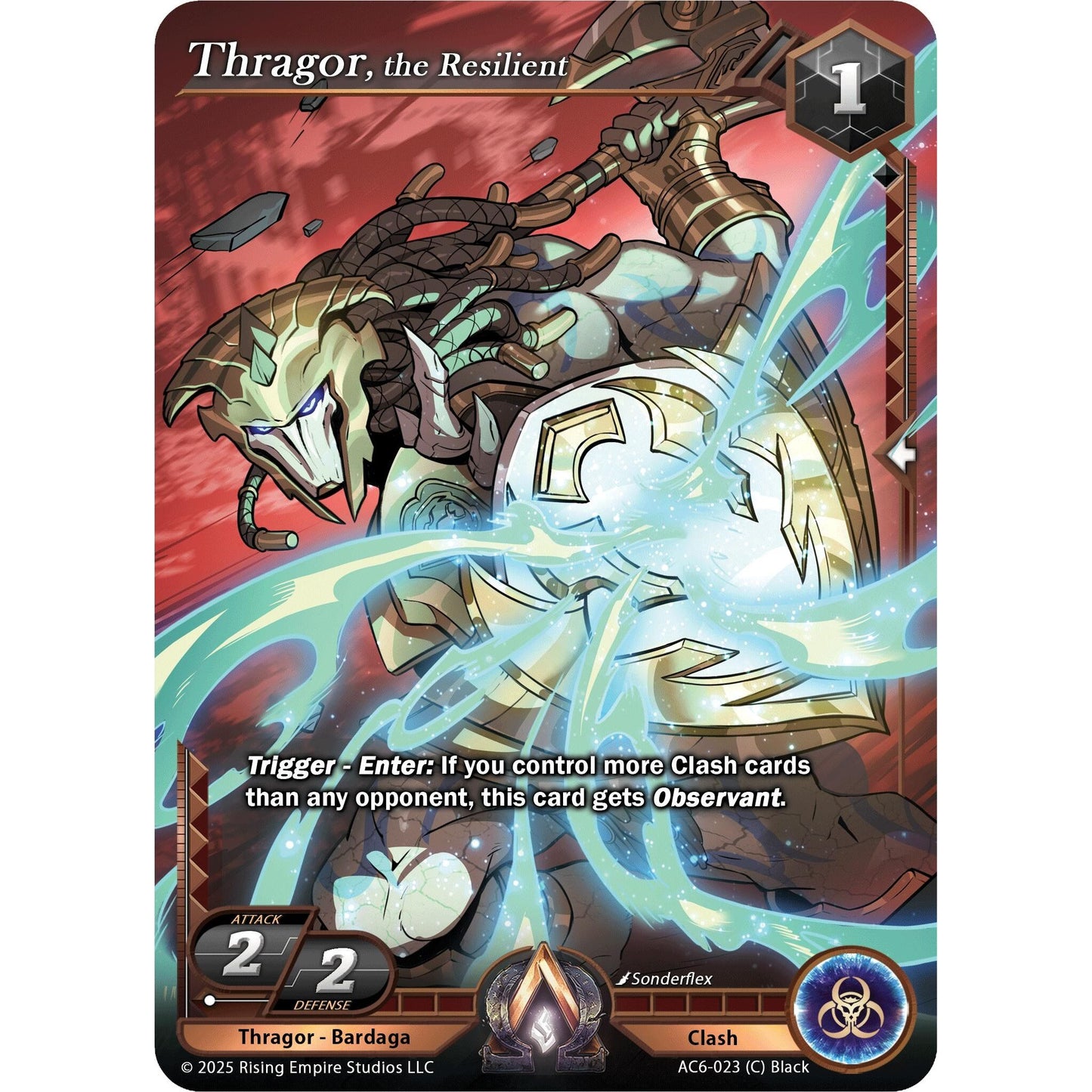 Image for Thragor, the Resilient (AC6-023) (AC06) - Alpha Clash