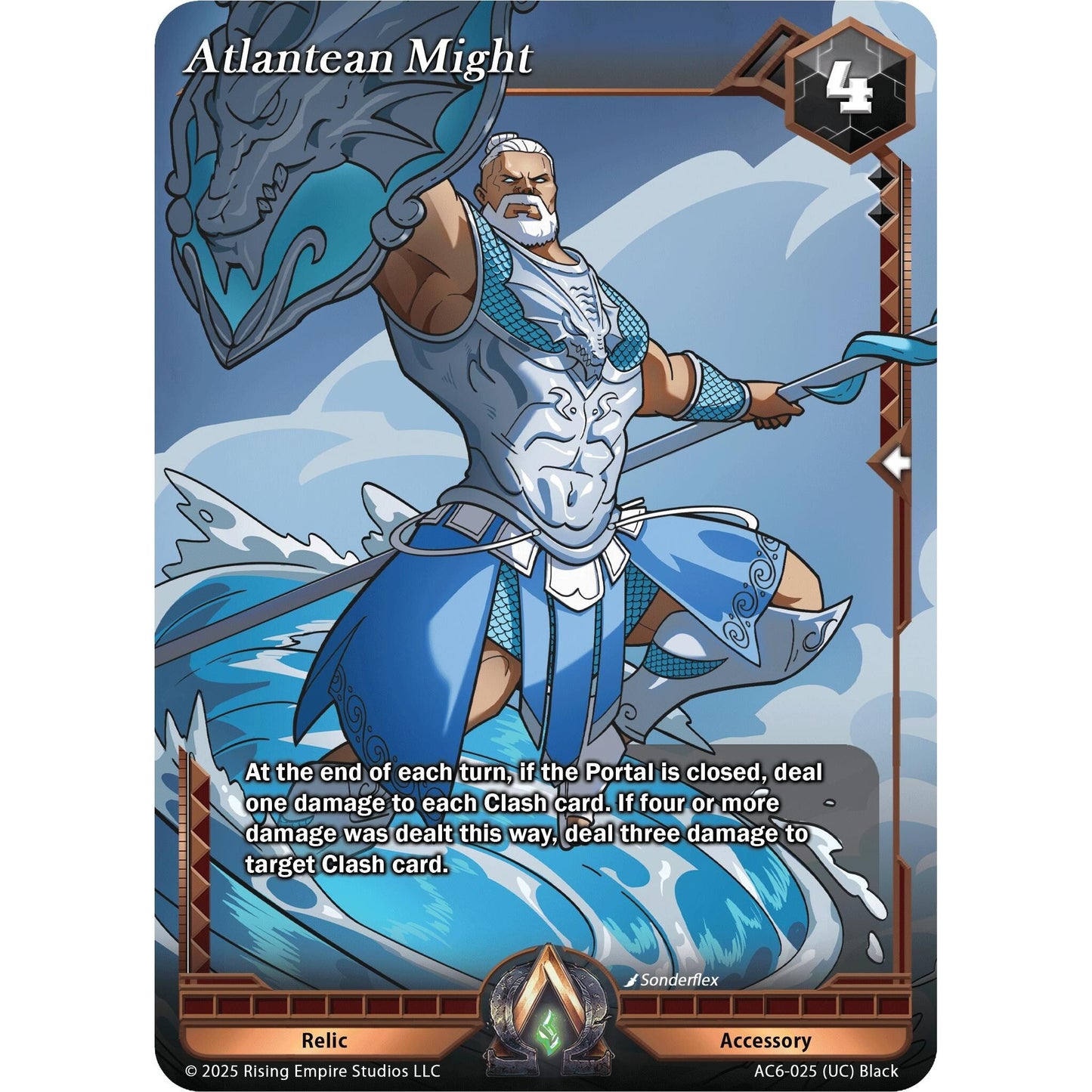 Image for Atlantean Might (AC6-025) (AC06) - Alpha Clash