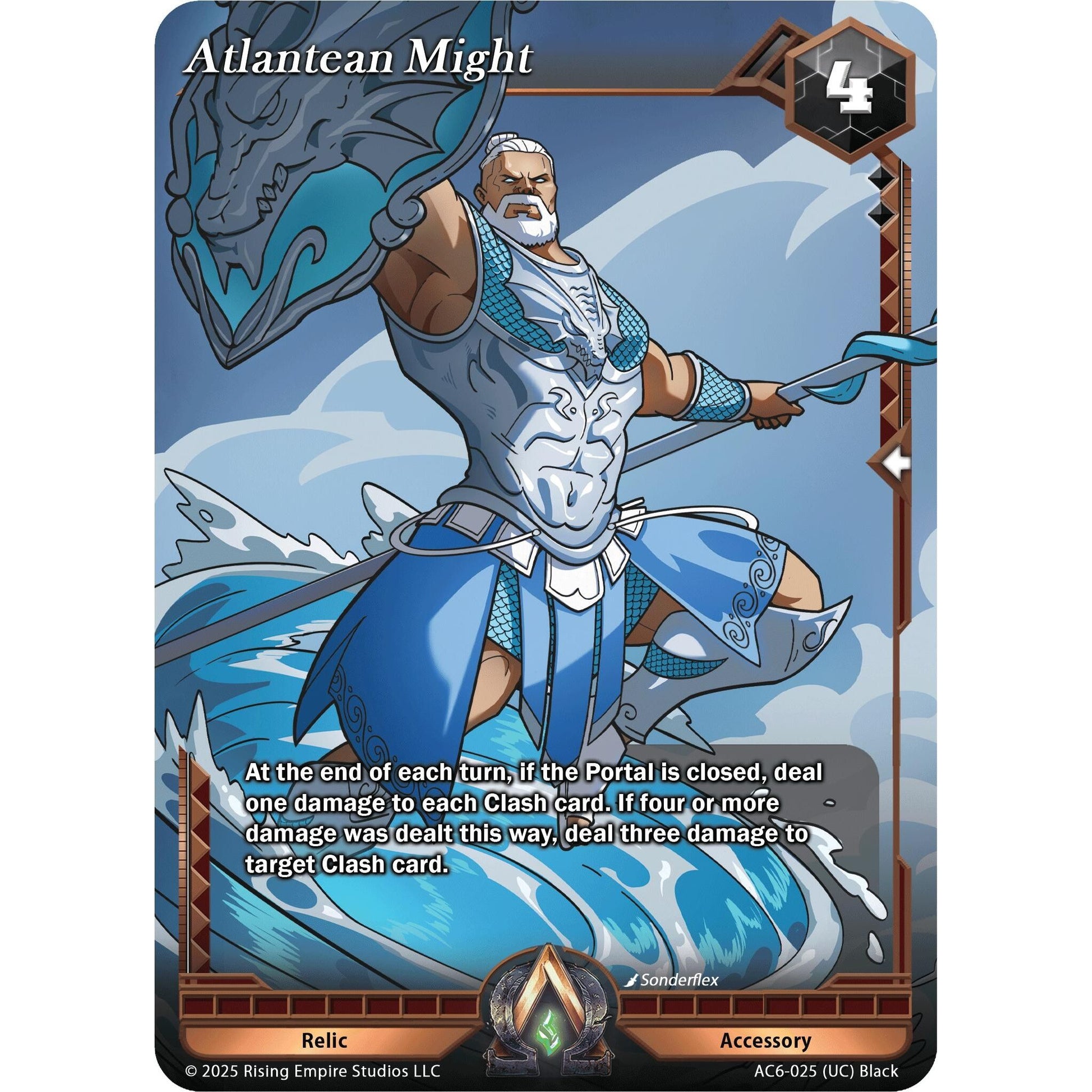 Image for Atlantean Might (AC6-025) (AC06) - Alpha Clash