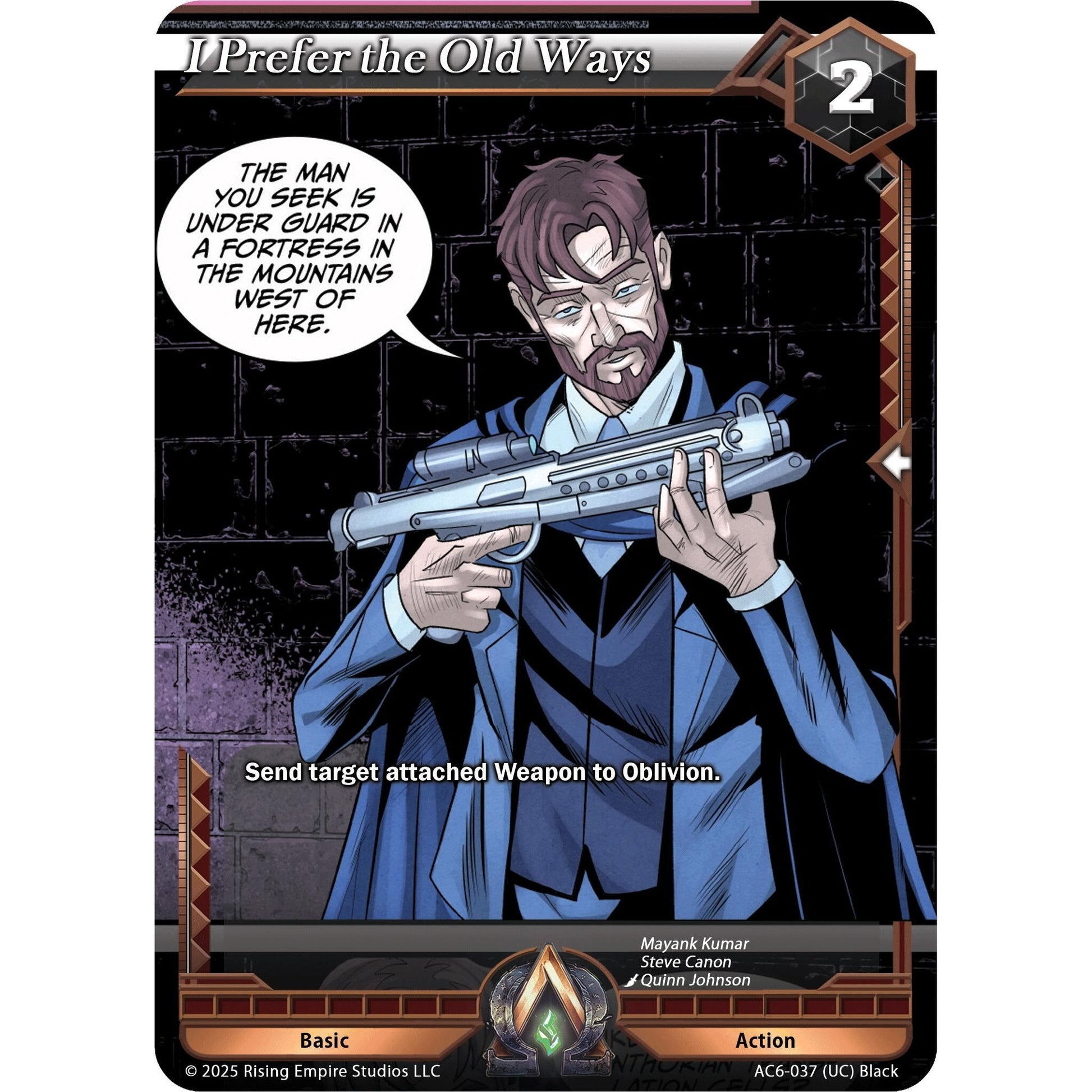 Image for I Prefer the Old Ways (AC6-037) (AC06) - Alpha Clash