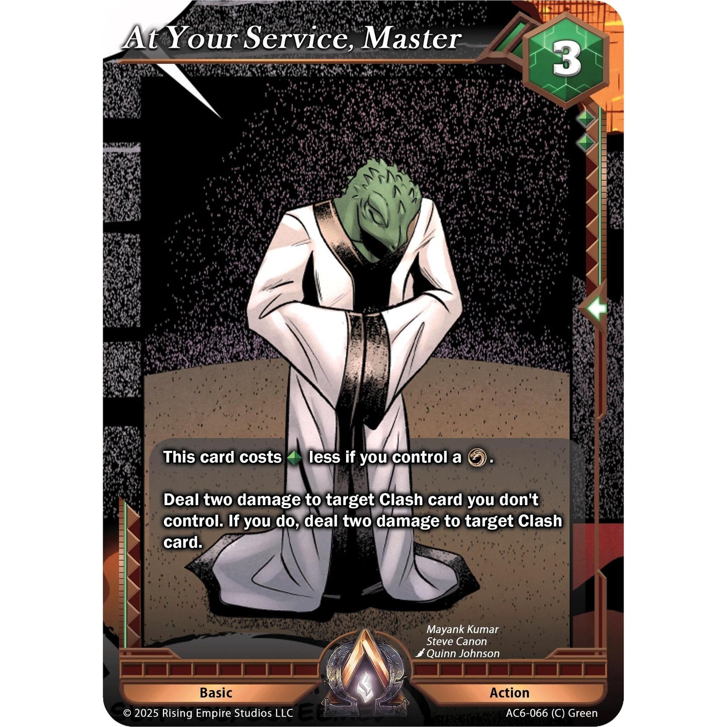 Image for At Your Service, Master (AC6-066) (AC06) - Alpha Clash