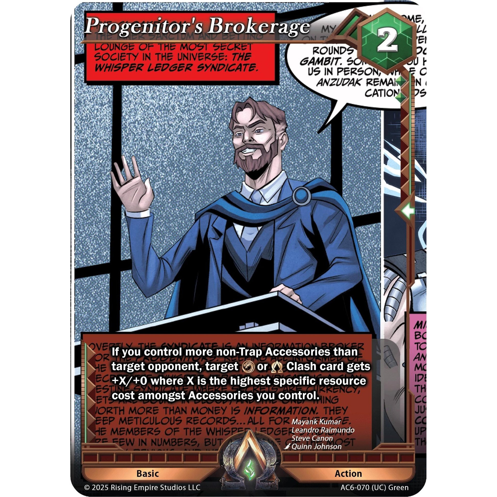 Image for Progenitor's Brokerage (AC6-070) (AC06) - Alpha Clash
