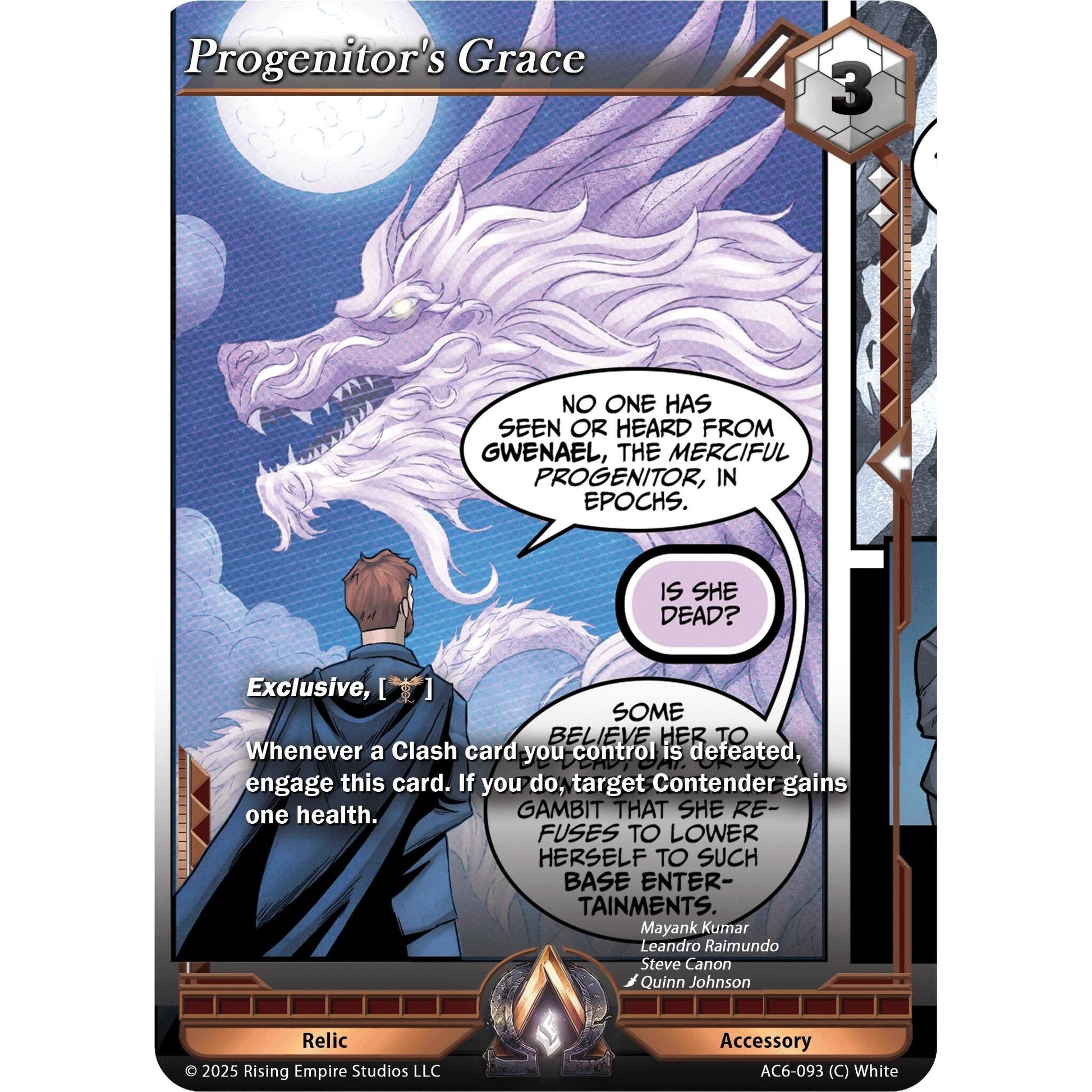 Image for Progenitor's Grace (AC6-093) (AC06) - Alpha Clash