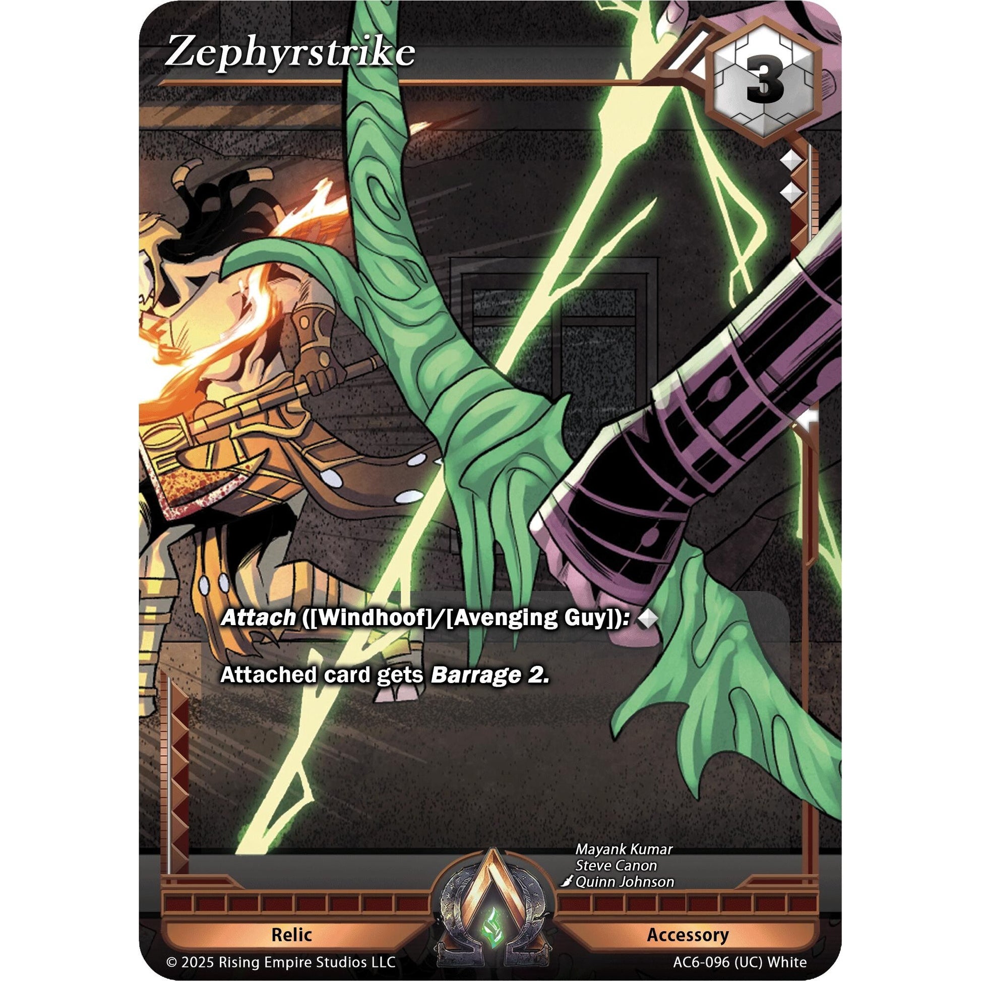 Image for Zephyrstrike (AC6-096) (AC06) - Alpha Clash