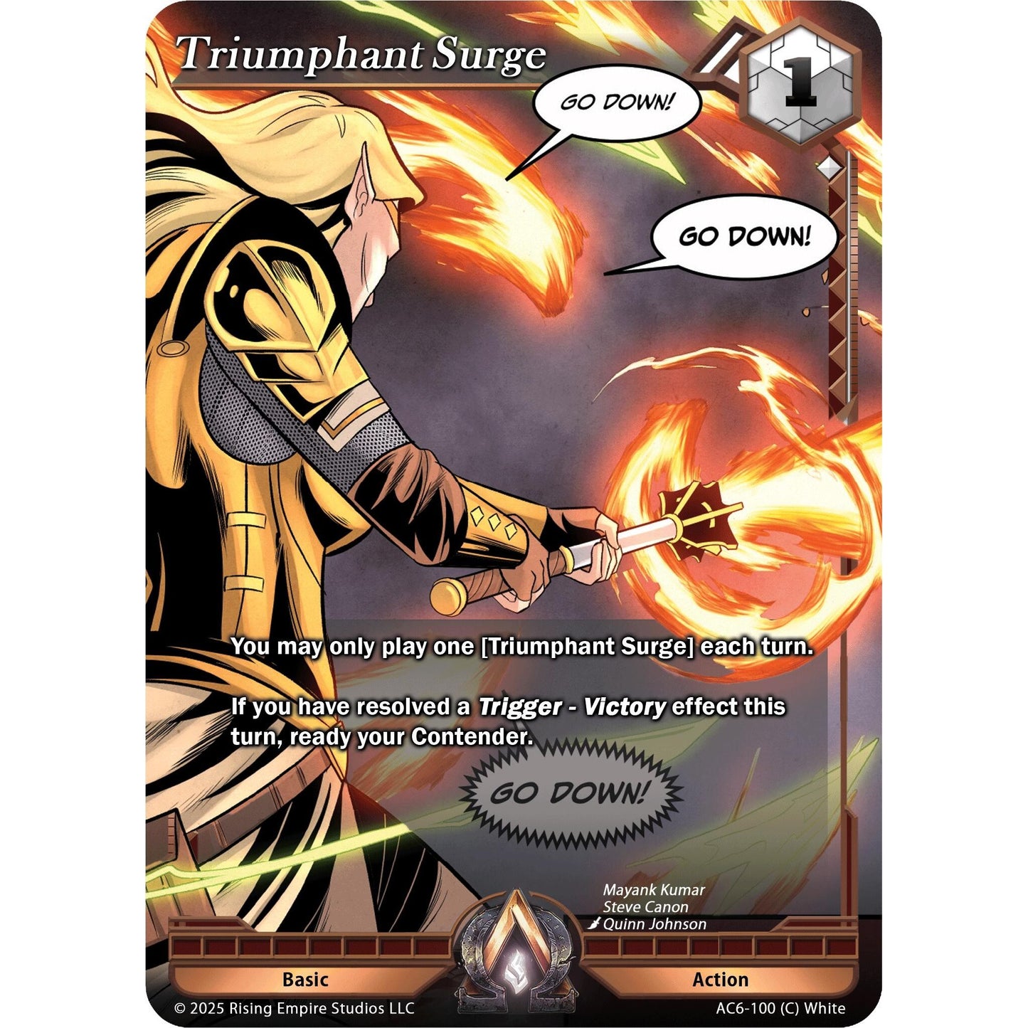 Image for Triumphant Surge (AC6-100) (AC06) - Alpha Clash