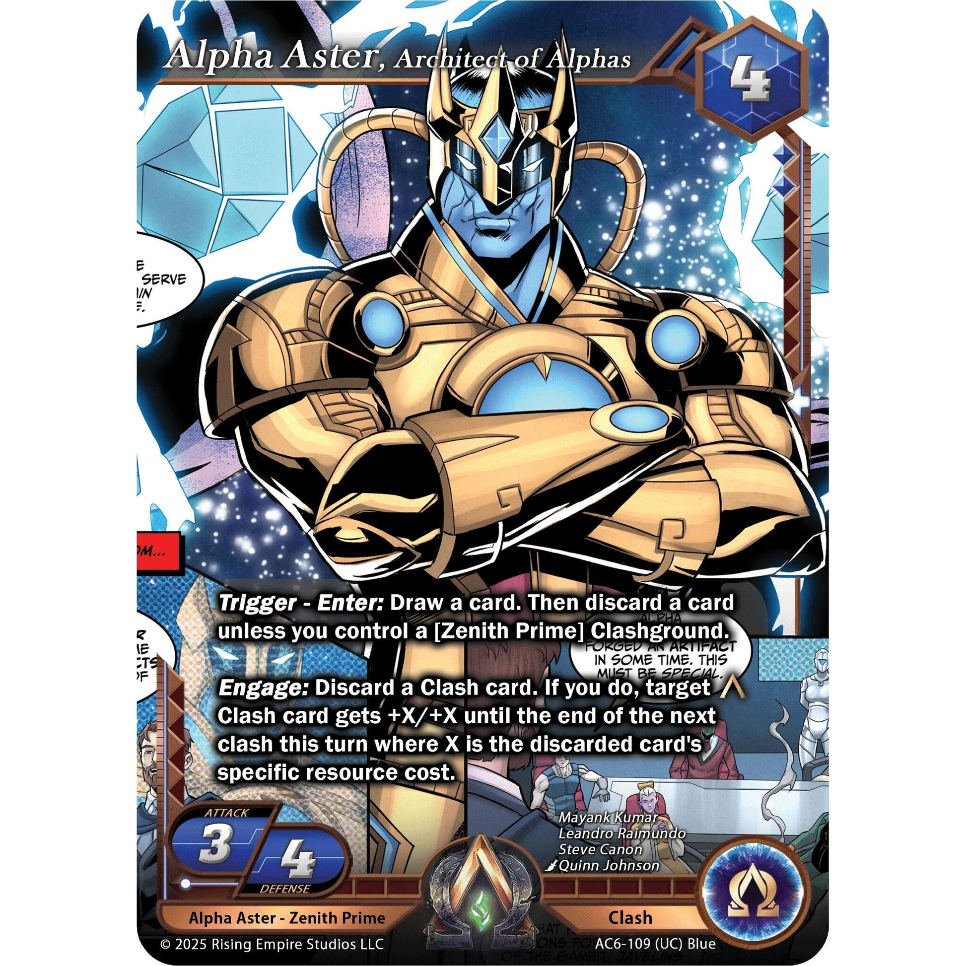 Image for Alpha Aster, Architect of Alphas (AC6-109) (AC06) - Alpha Clash