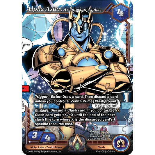 Image for Alpha Aster, Architect of Alphas (AC6-109) (AC06) - Alpha Clash