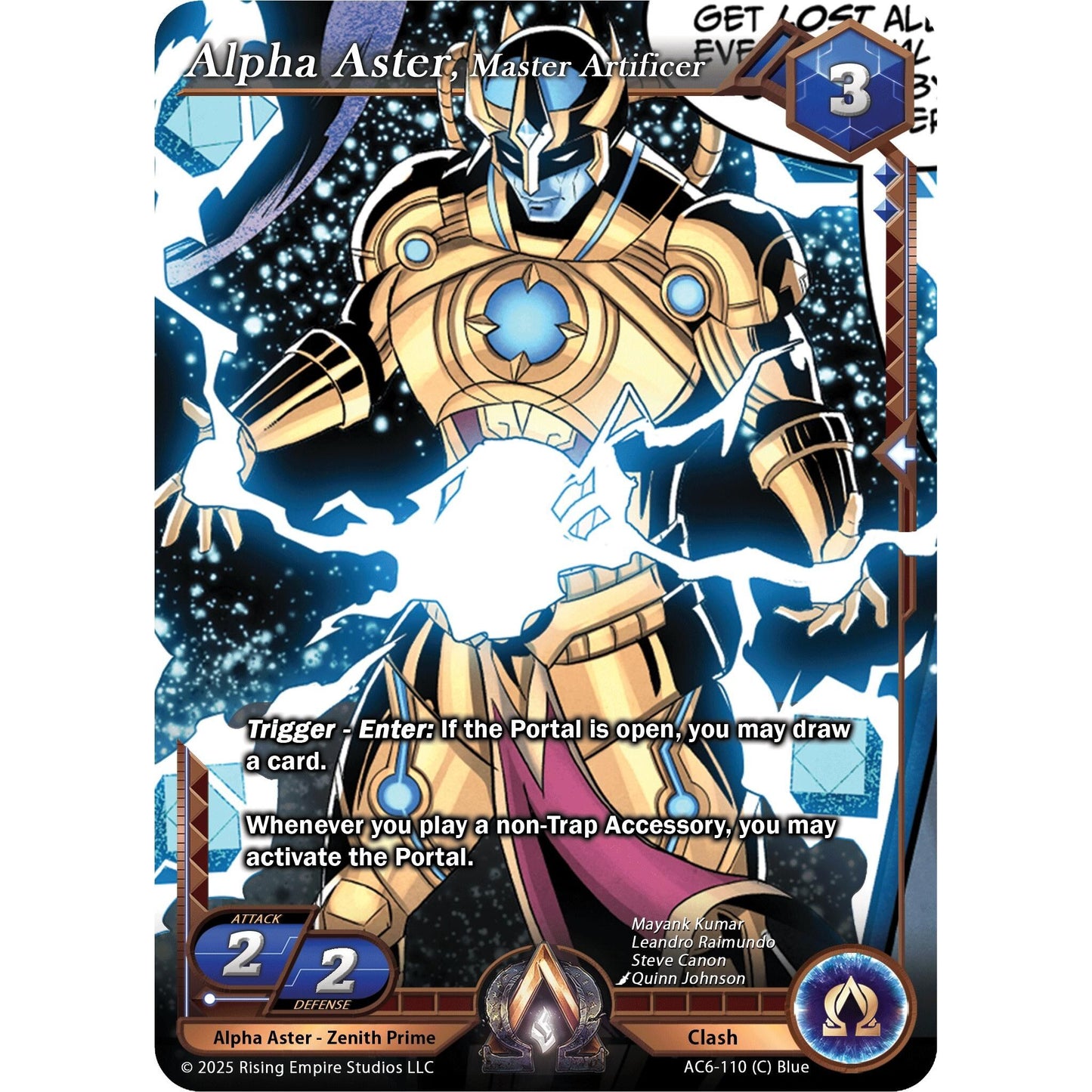 Image for Alpha Aster, Master Artificer (AC6-110) (AC06) - Alpha Clash