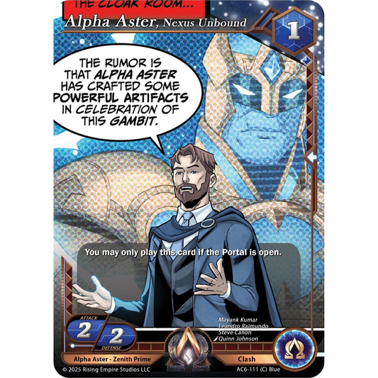 Image for Alpha Aster, Nexus Unbound (AC6-111) (AC06) - Alpha Clash
