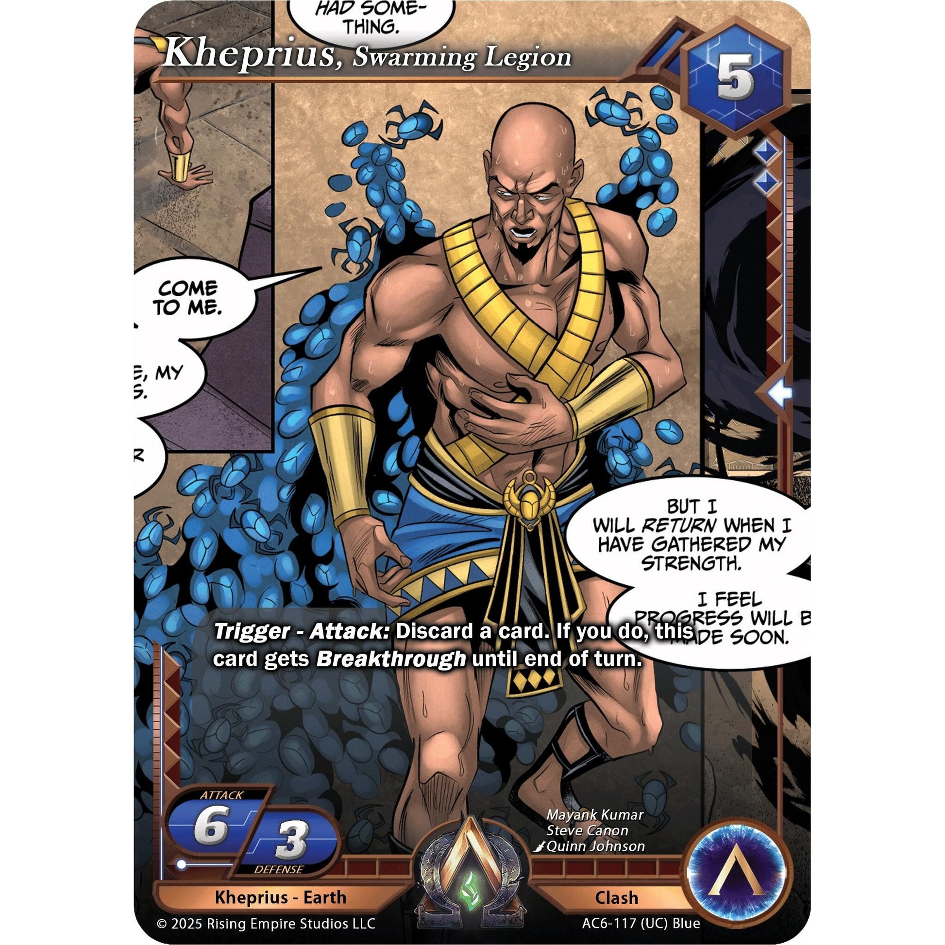 Image for Kheprius, Swarming Legion (AC6-117) (AC06) - Alpha Clash