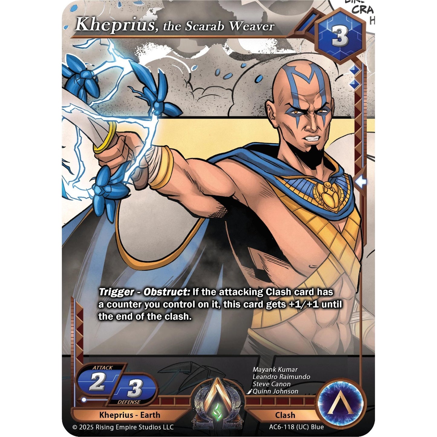 Image for Kheprius, the Scarab Weaver (AC6-118) (AC06) - Alpha Clash