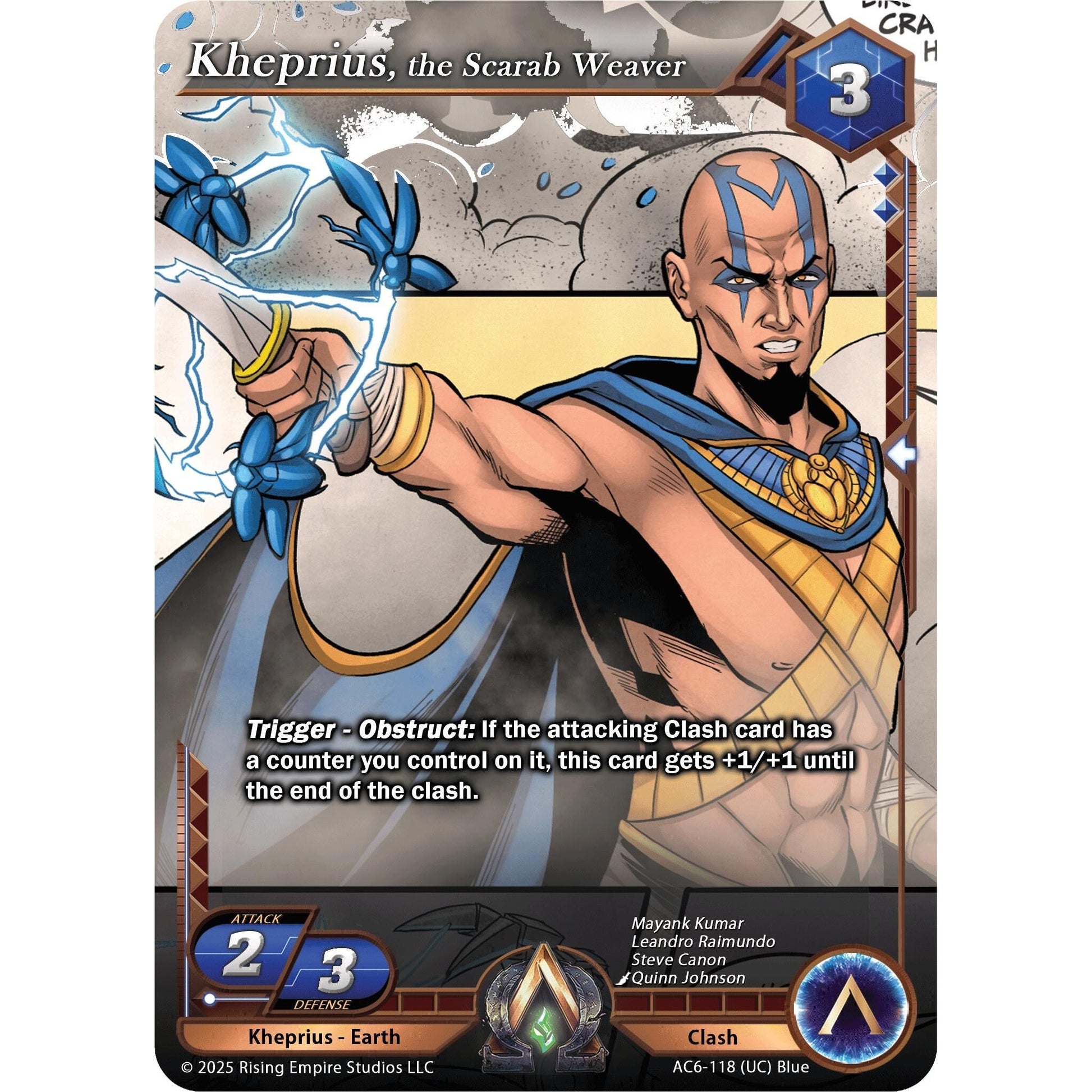 Image for Kheprius, the Scarab Weaver (AC6-118) (AC06) - Alpha Clash