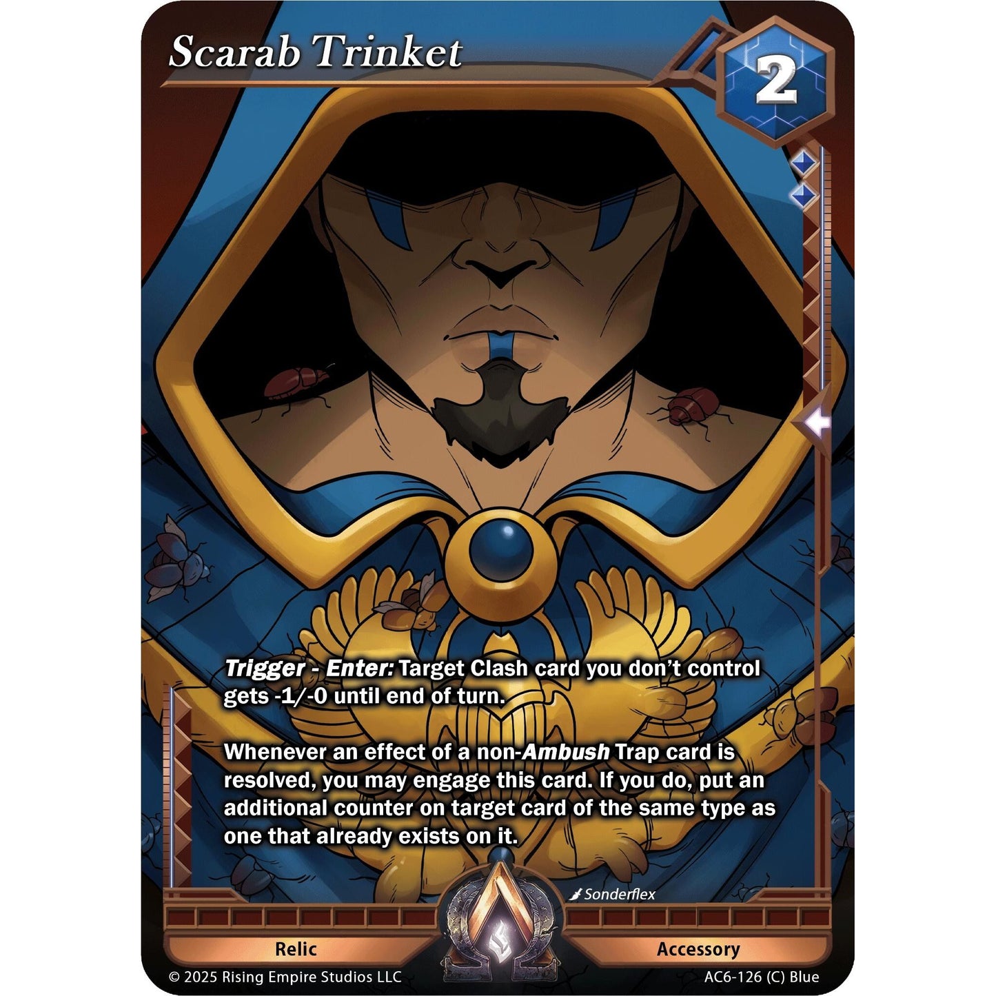 Image for Scarab Trinket (AC6-126) (AC06) - Alpha Clash