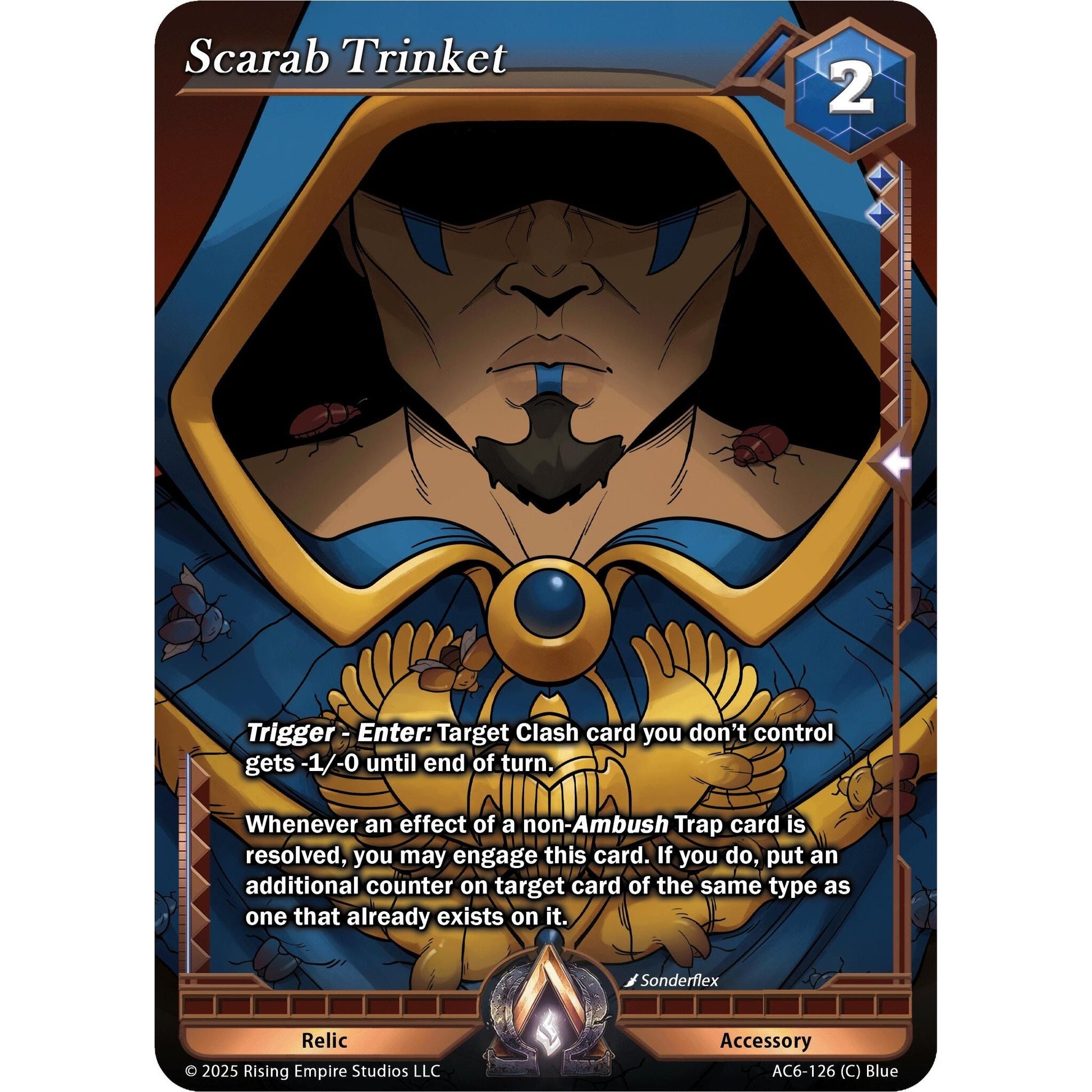 Image for Scarab Trinket (AC6-126) (AC06) - Alpha Clash