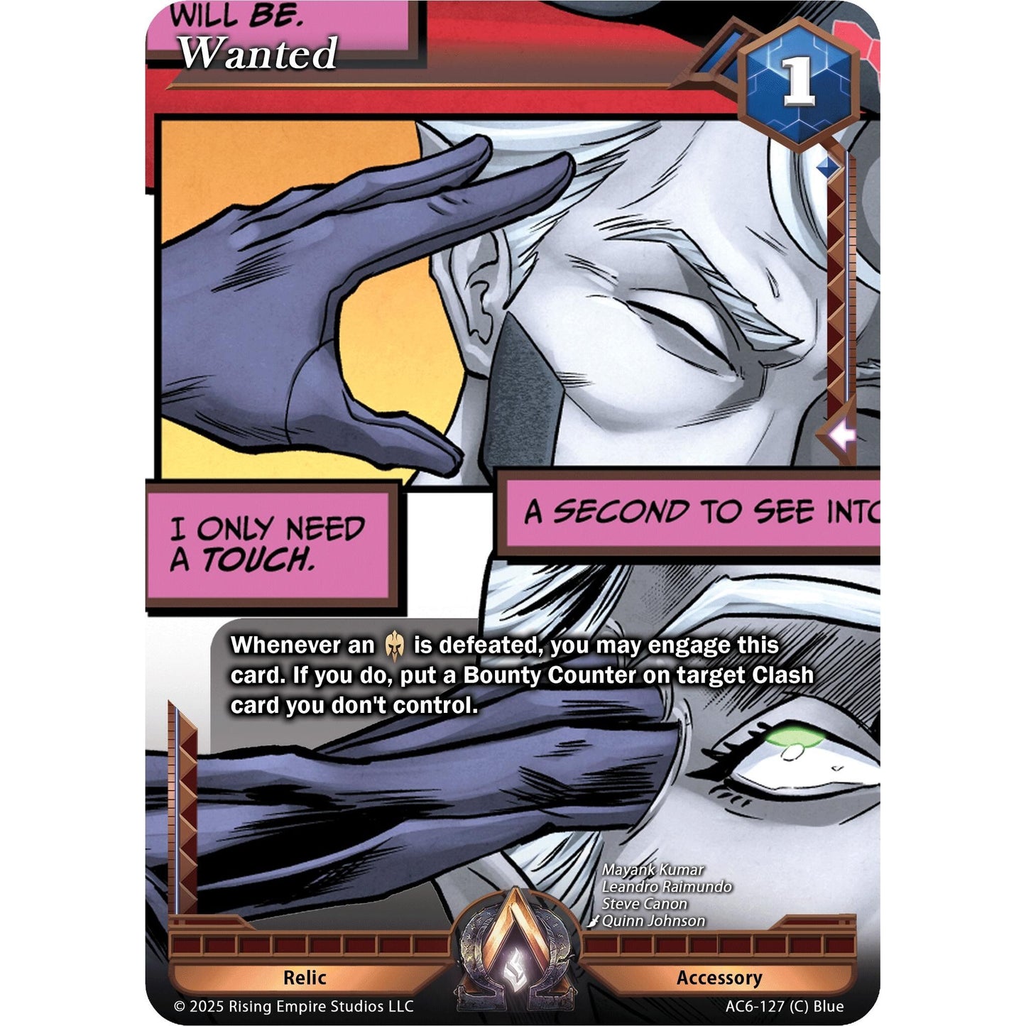 Image for Wanted (AC6-127) (AC06) - Alpha Clash