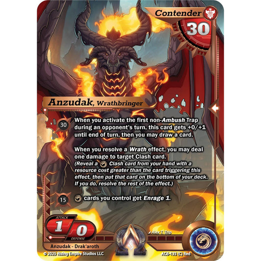 Image for Anzudak, Wrathbringer (AC6-135) (AC06) - Alpha Clash