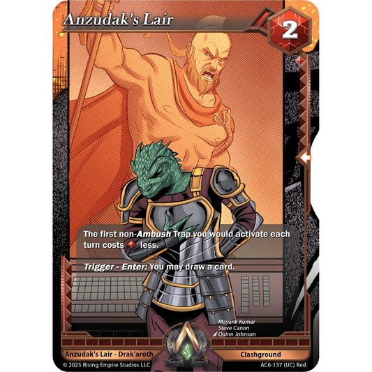 Image for Anzudak's Lair (AC6-137) (AC06) - Alpha Clash