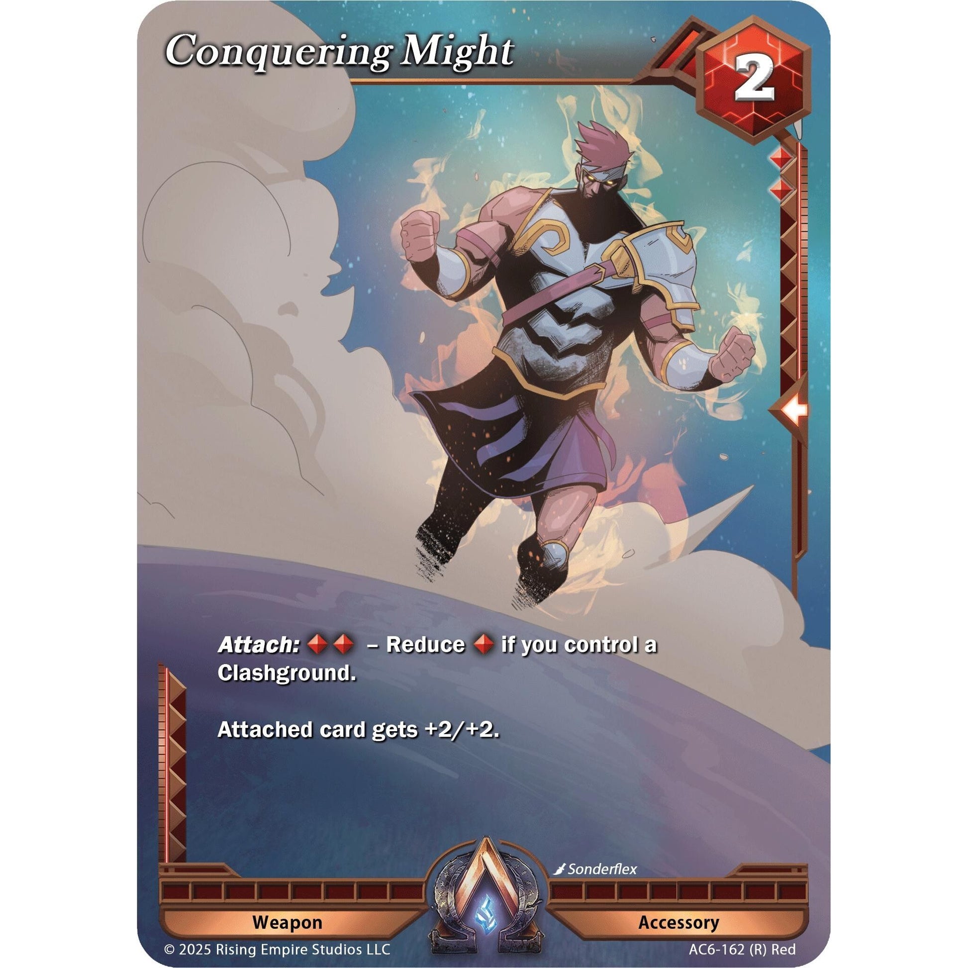Image for Conquering Might (AC6-162) (AC06) - Alpha Clash