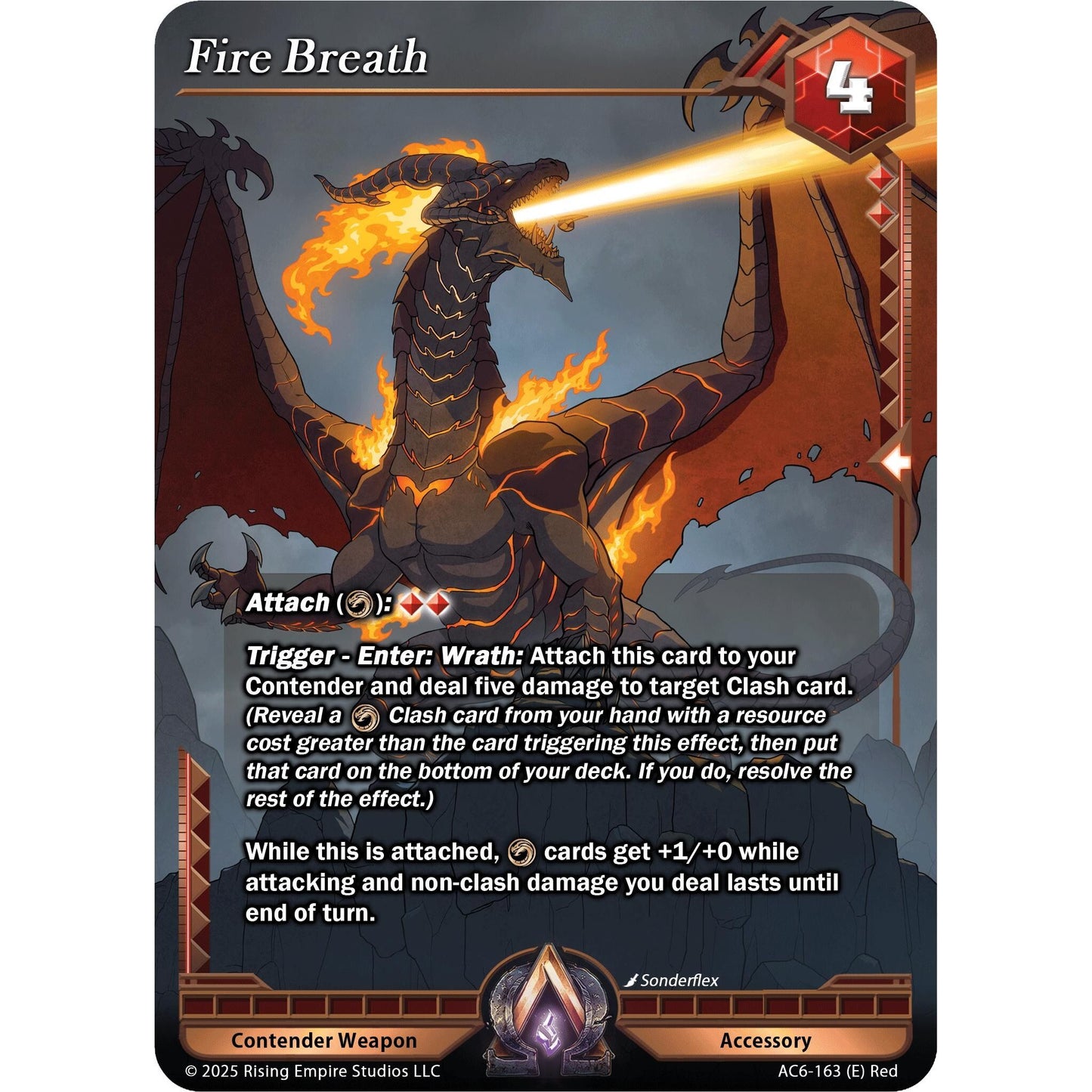 Image for Fire Breath (AC6-163) (AC06) - Alpha Clash