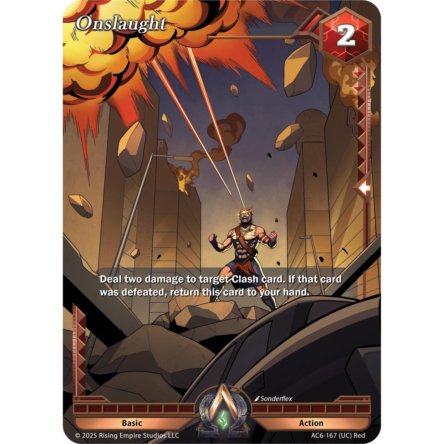 Image for Onslaught (AC6-167) (AC06) - Alpha Clash