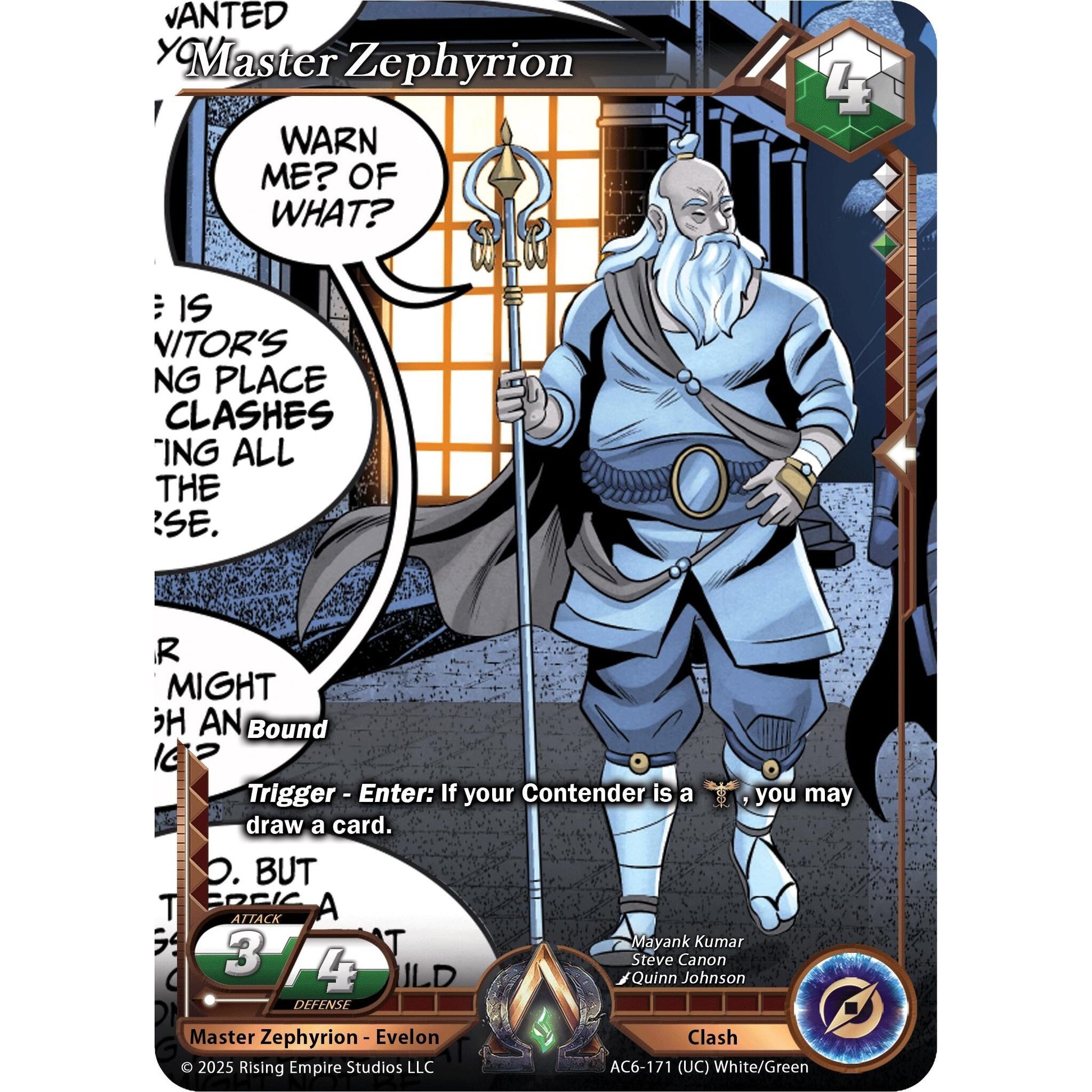 Image for Master Zephryrion (AC6-171) (AC06) - Alpha Clash