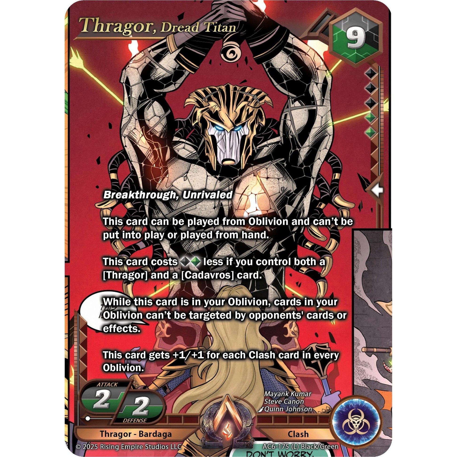 Image for Thragor, Dread Titan (AC6-175) (AC06) - Alpha Clash