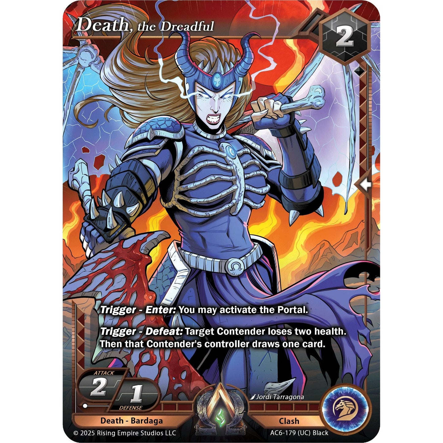 Image for Death, the Dreadful (AC6-179) (AC06) - Alpha Clash