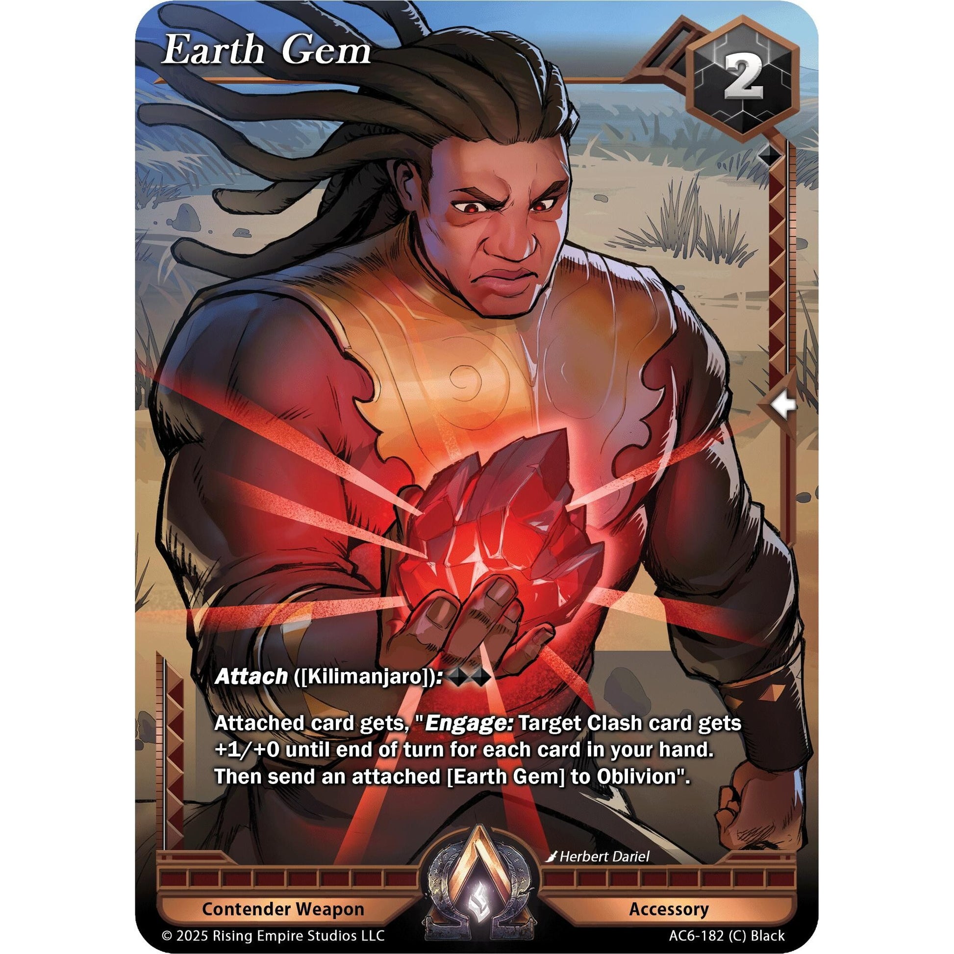 Image for Earth Gem (AC6-182) (AC06) - Alpha Clash