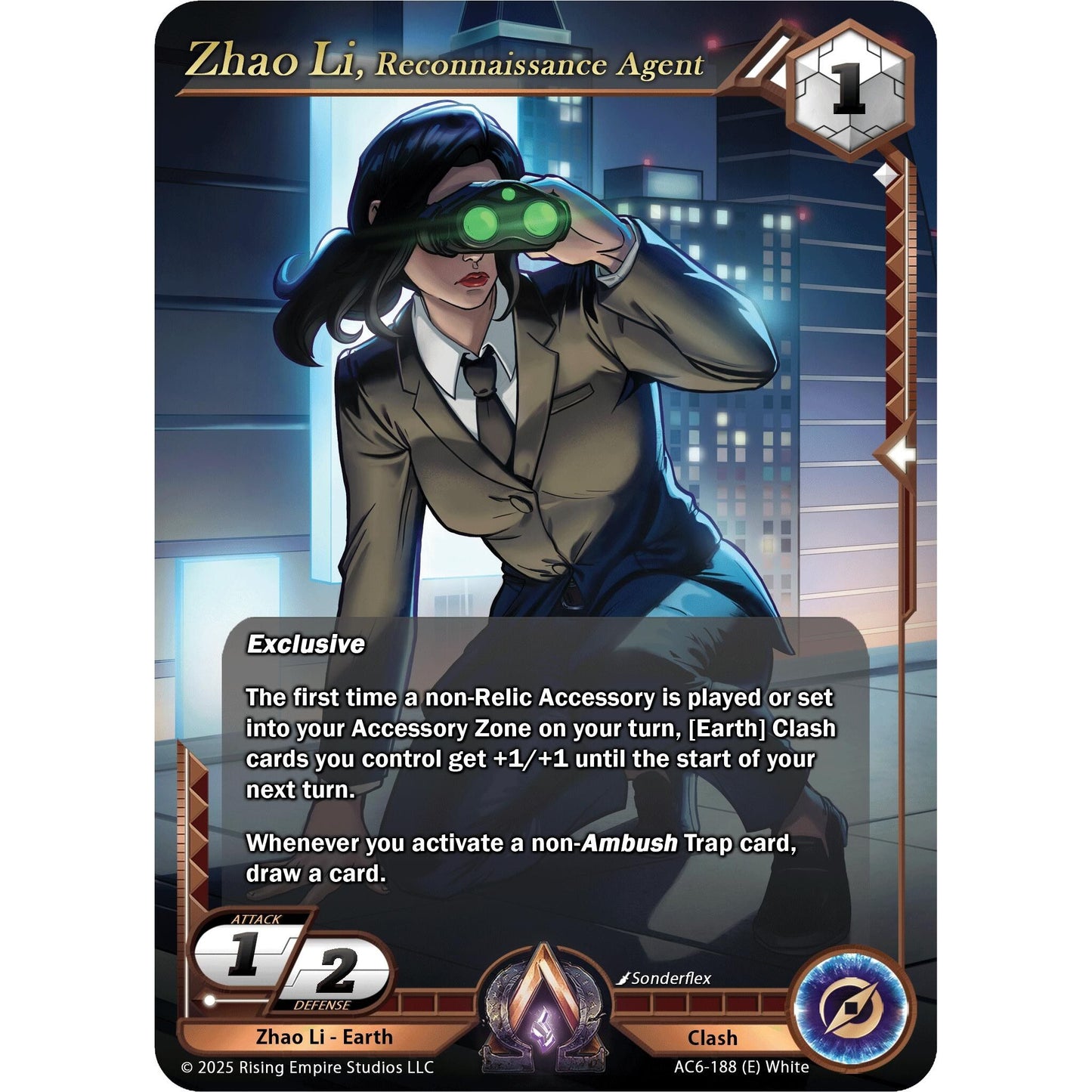 Image for Zhao Li, Reconaissance Agent (AC6-188) (AC06) - Alpha Clash