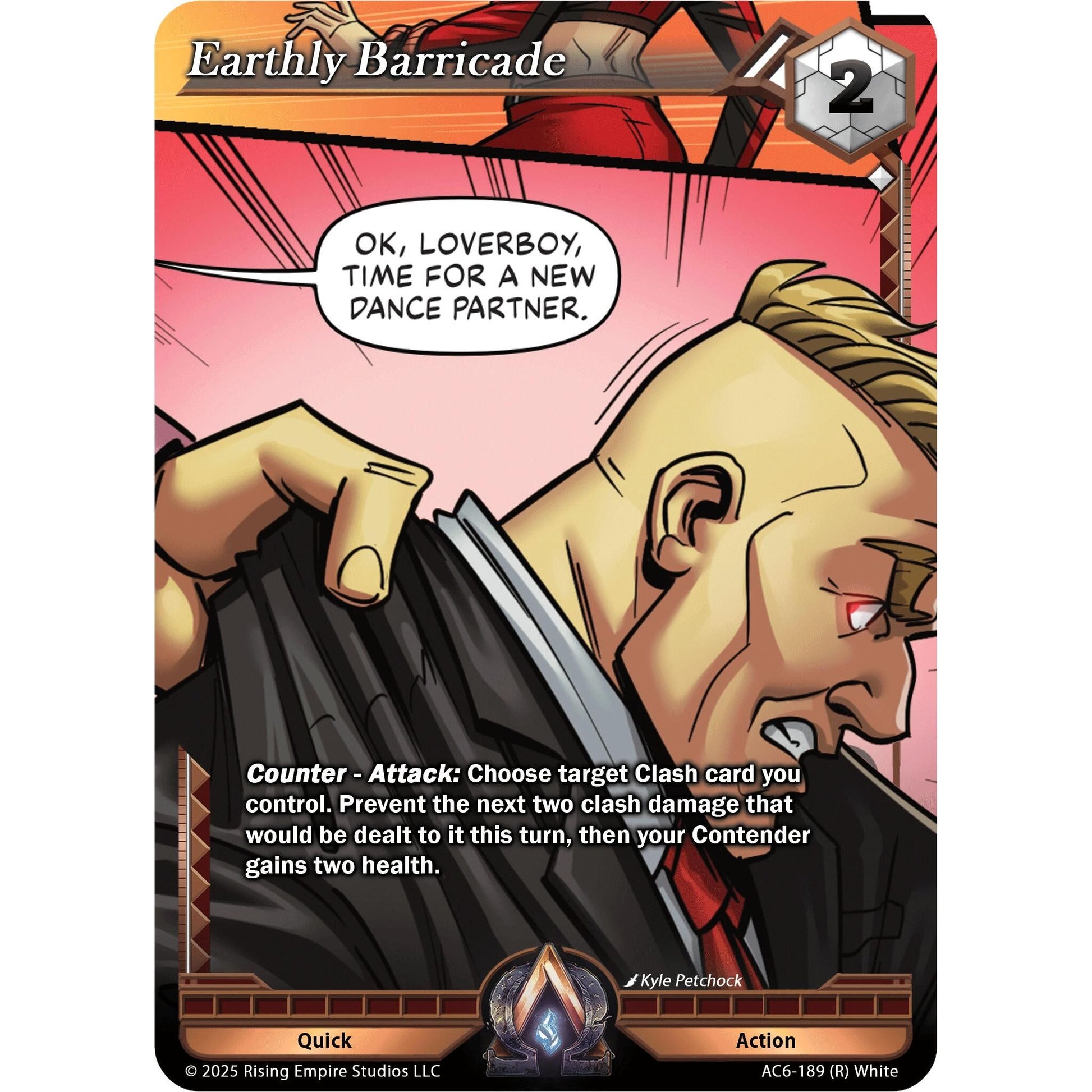 Image for Earthly Barricade (AC6-189) (AC06) - Alpha Clash