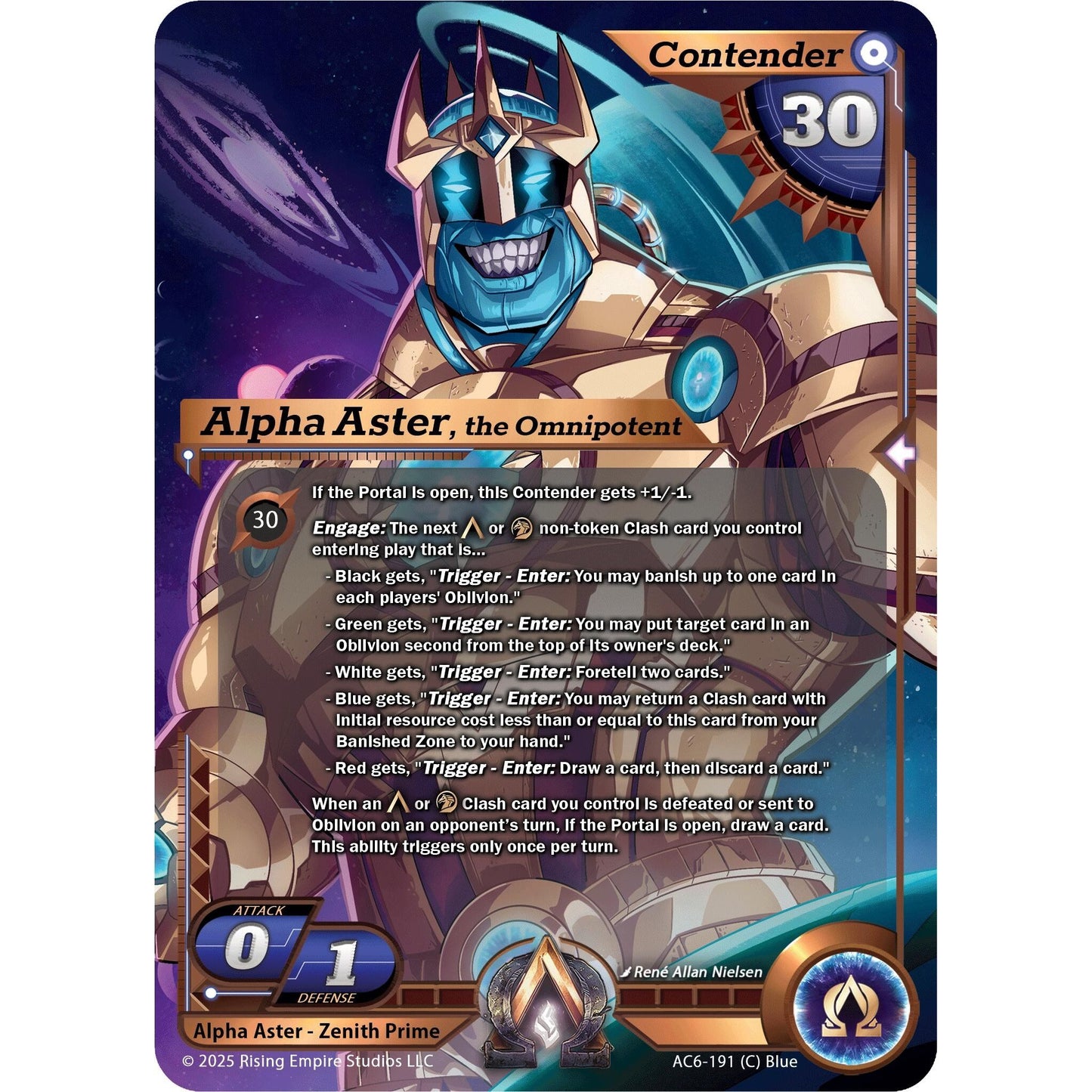 Image for Alpha Aster, the Omnipotent (AC6-191) (AC06) - Alpha Clash
